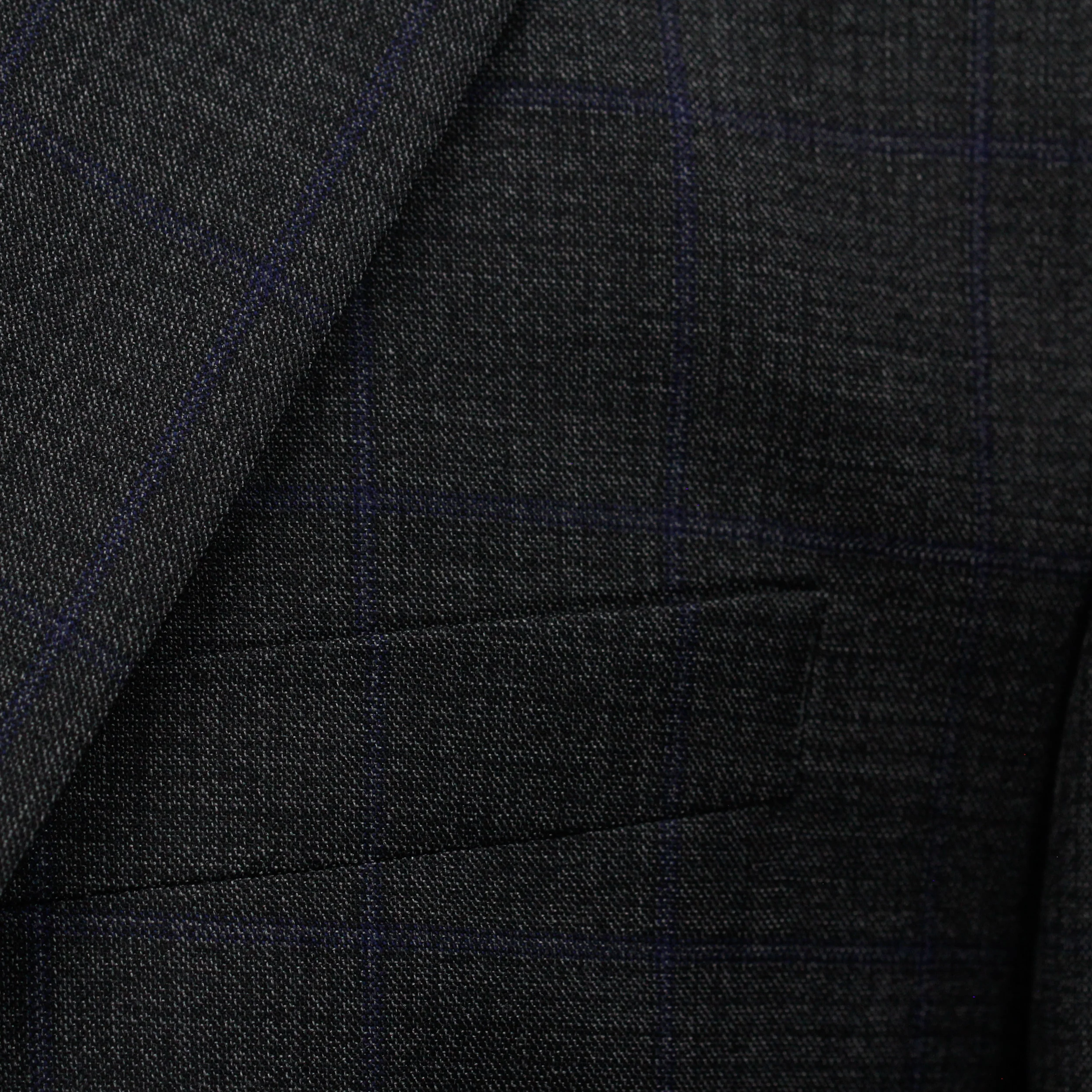 Gray and Blue Neat Check Esprit Modern Fit Suit - Jack Victor - Image 6