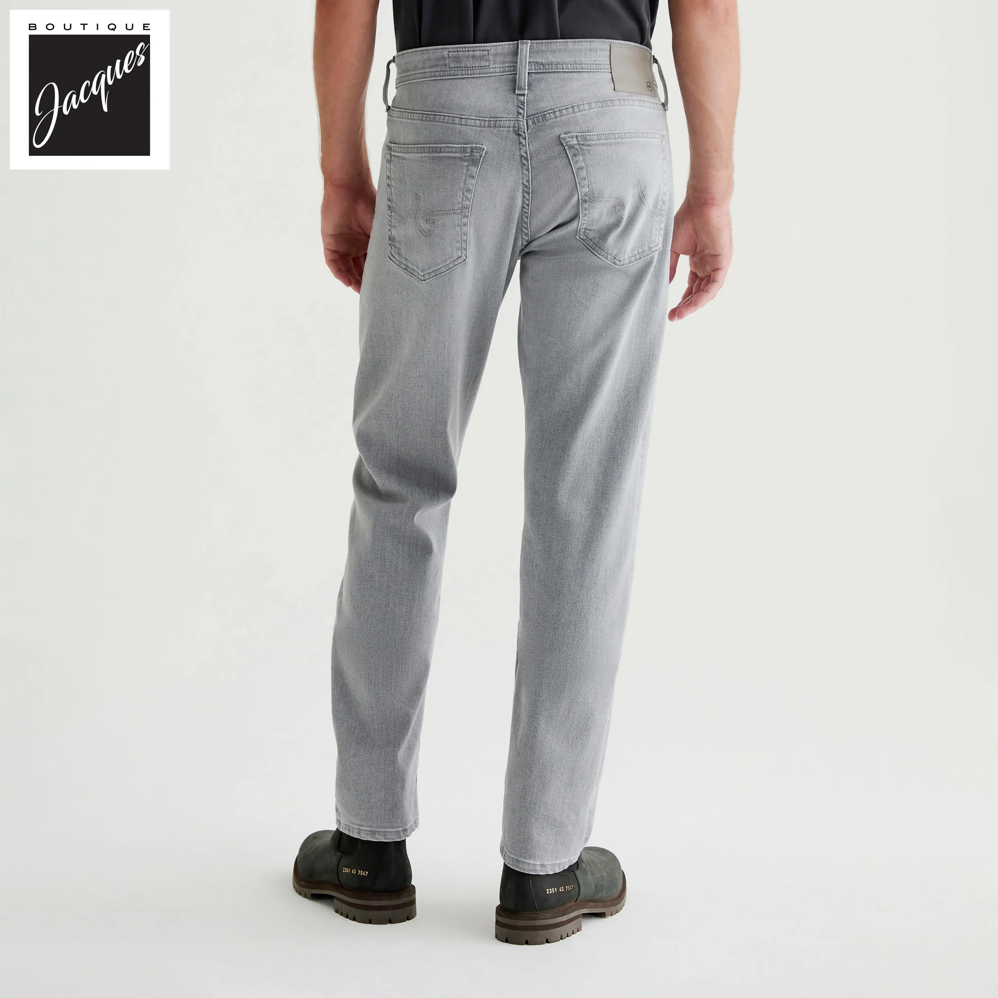 7 Years Sulfur Aero Gray Tellis Modern Slim Fit Jeans - AG - Image 3