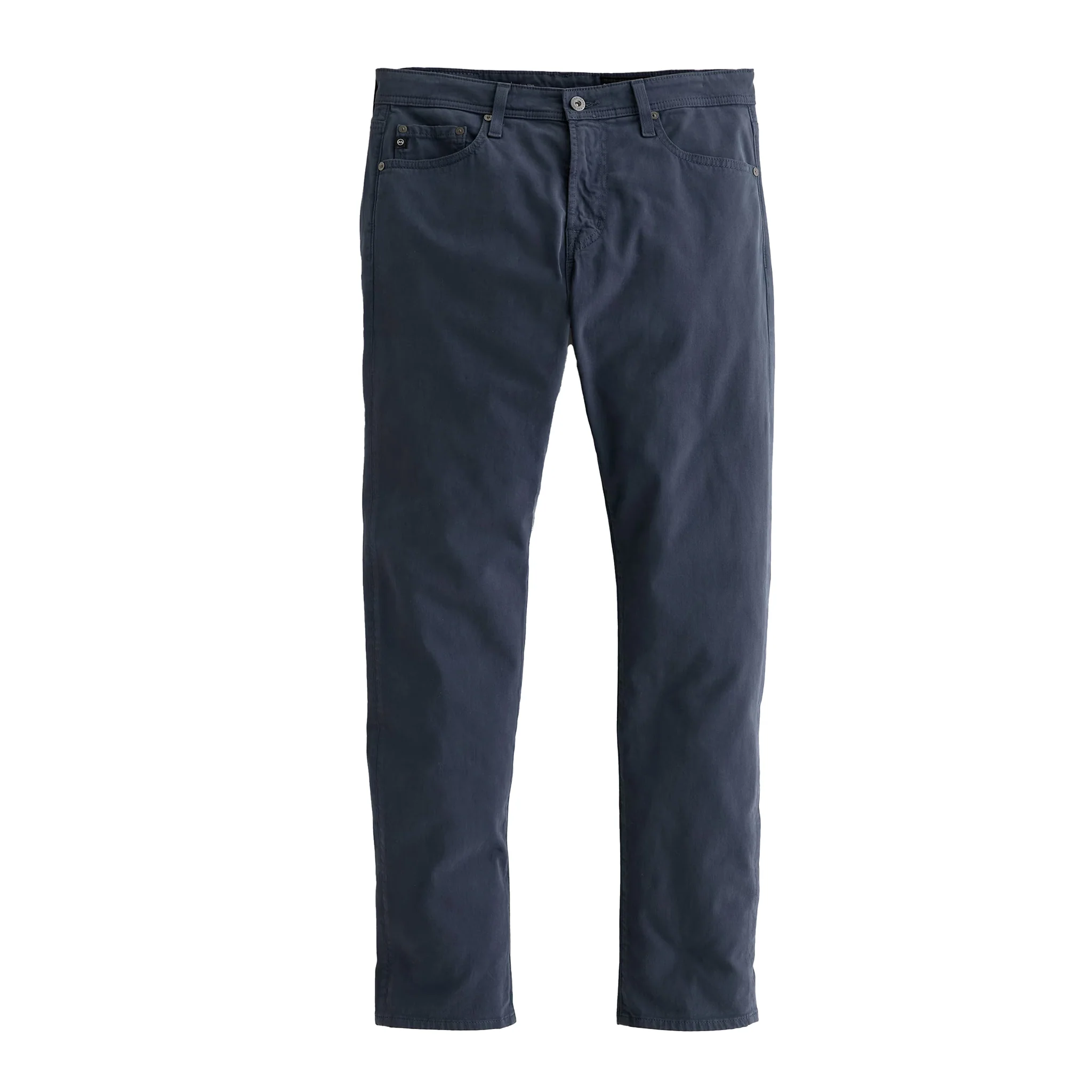 After Dusk (Steel Blue) Sueded Tellis Modern Slim Fit Pants - AG Jeans - Image 8