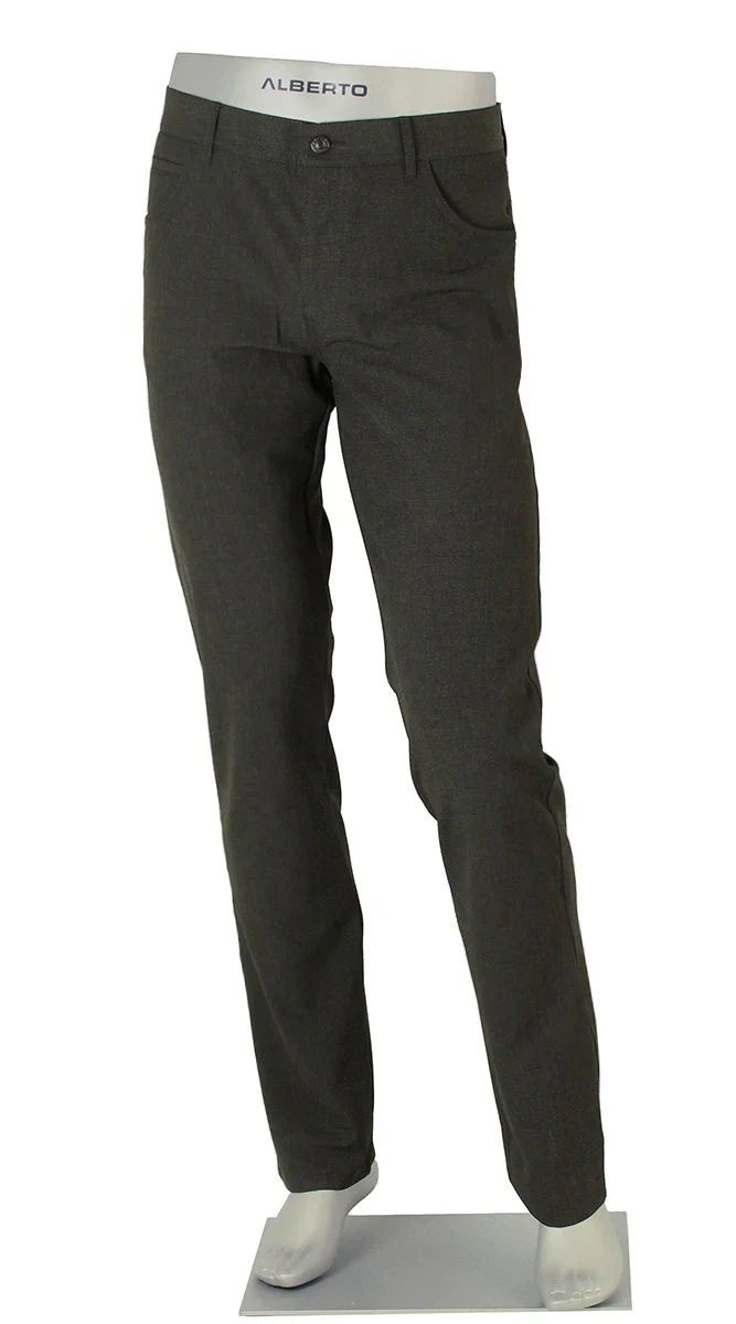 ALBERTO - PIPE Ceramica Charcoal Dress Five Pocket - Image 6