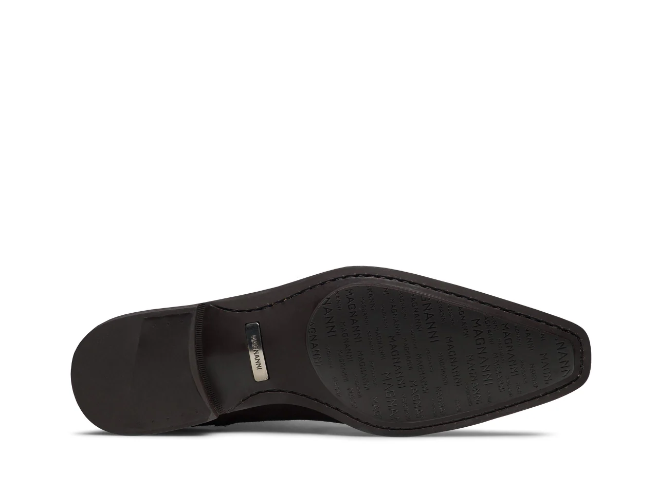 Algarra Cognac Suede Monk-Strap Dress Shoes - Magnanni - Image 3