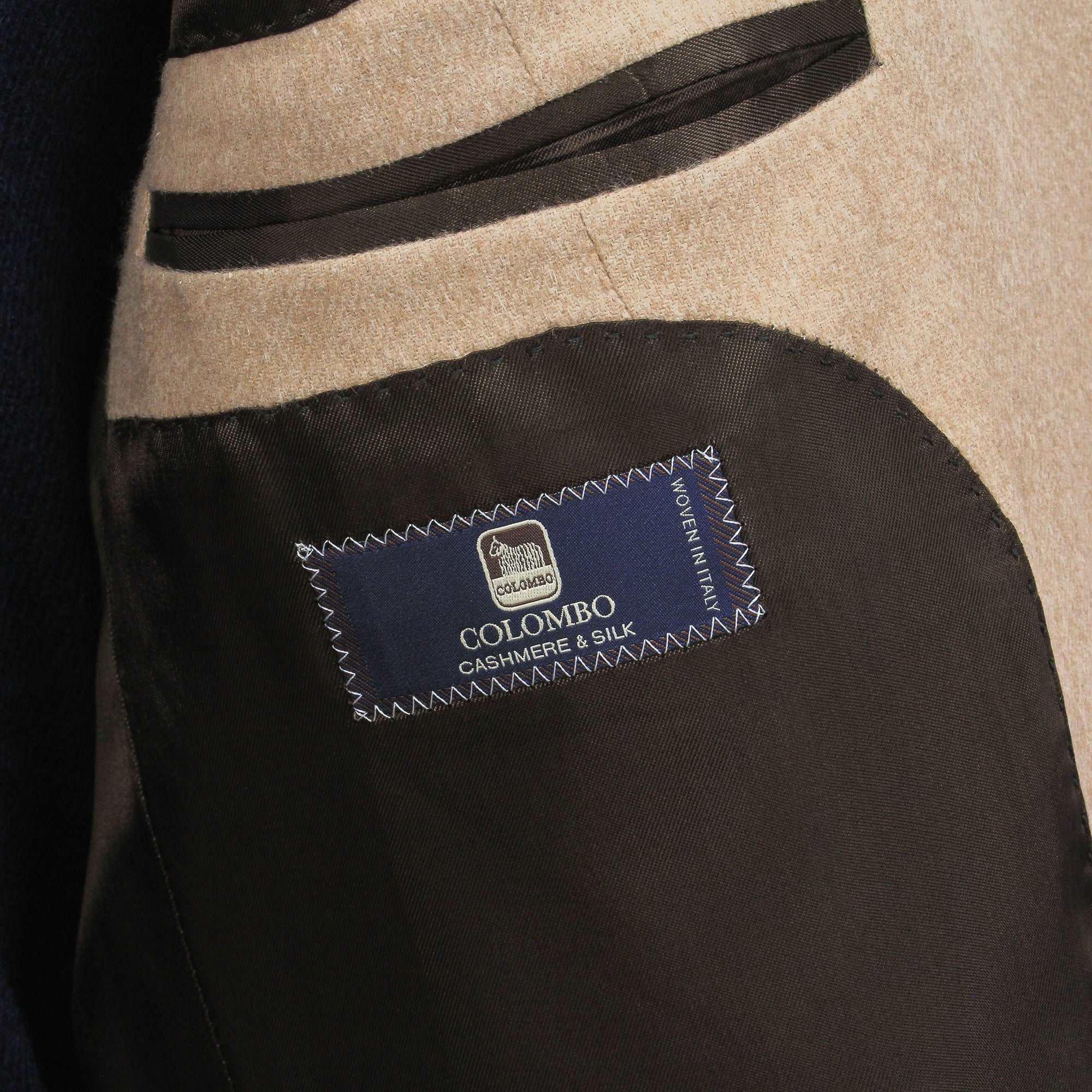 Beige Silk-Cashmere Contemporary Dream Fit Sport Jacket - Luigi Bianchi - Image 9