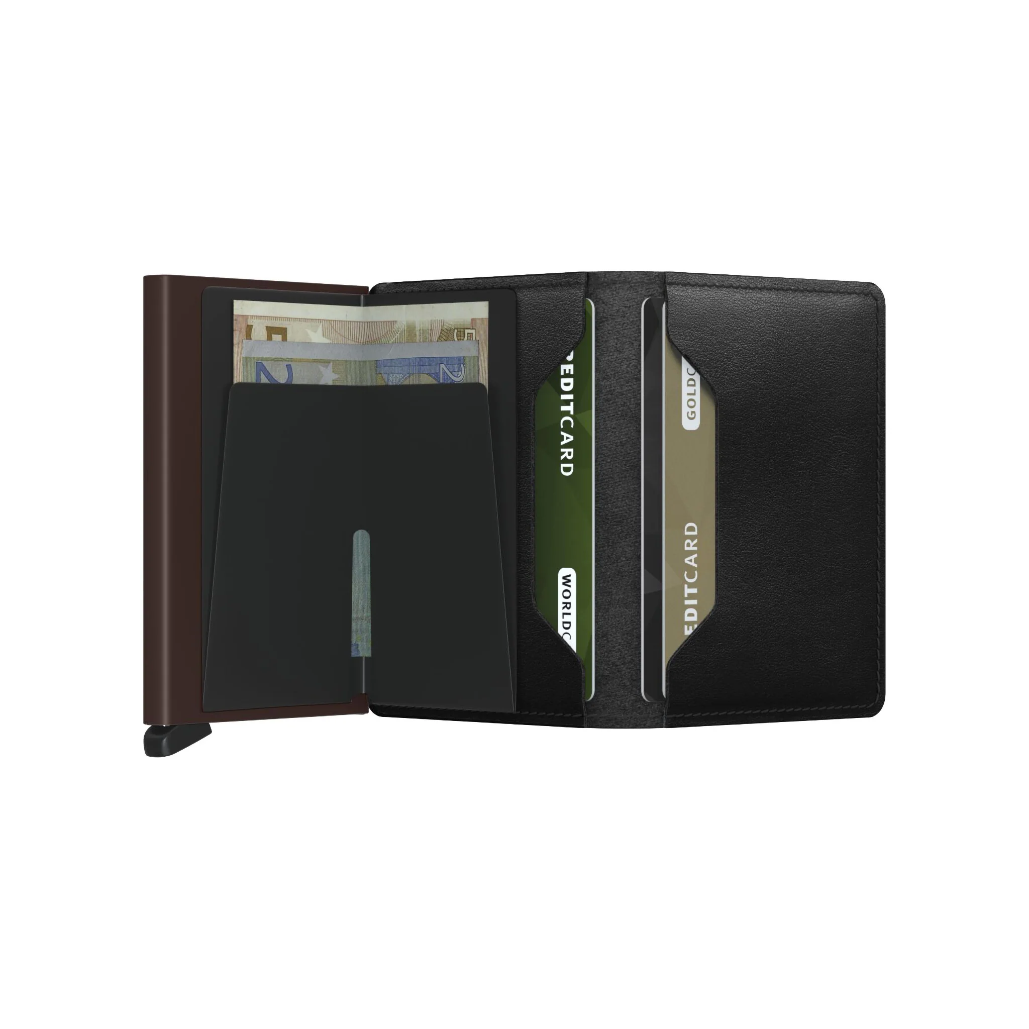 Original Black-Brown Leather SlimWallet - Secrid - Image 4