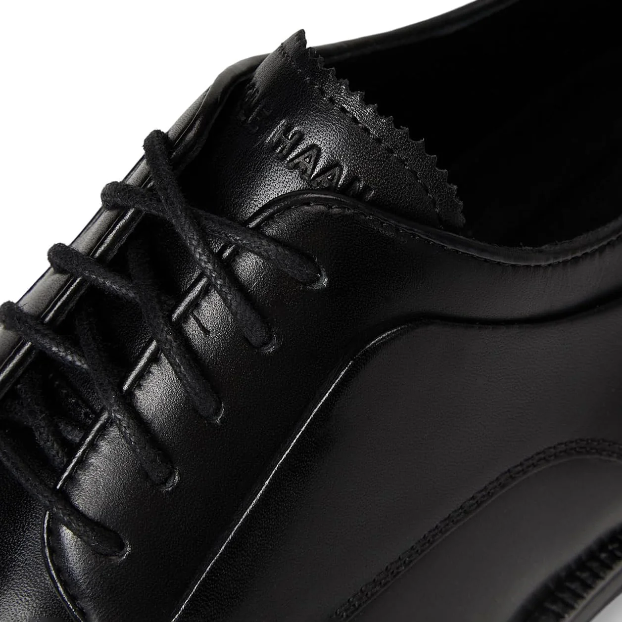 Black Dean Grand Cap-Toe Oxford Dress Shoes - Cole Haan - Image 7