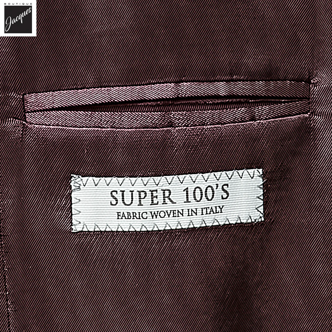 Black Neat Esprit Modern Fit Super 100s Wool Suit - Jack Victor - Image 4