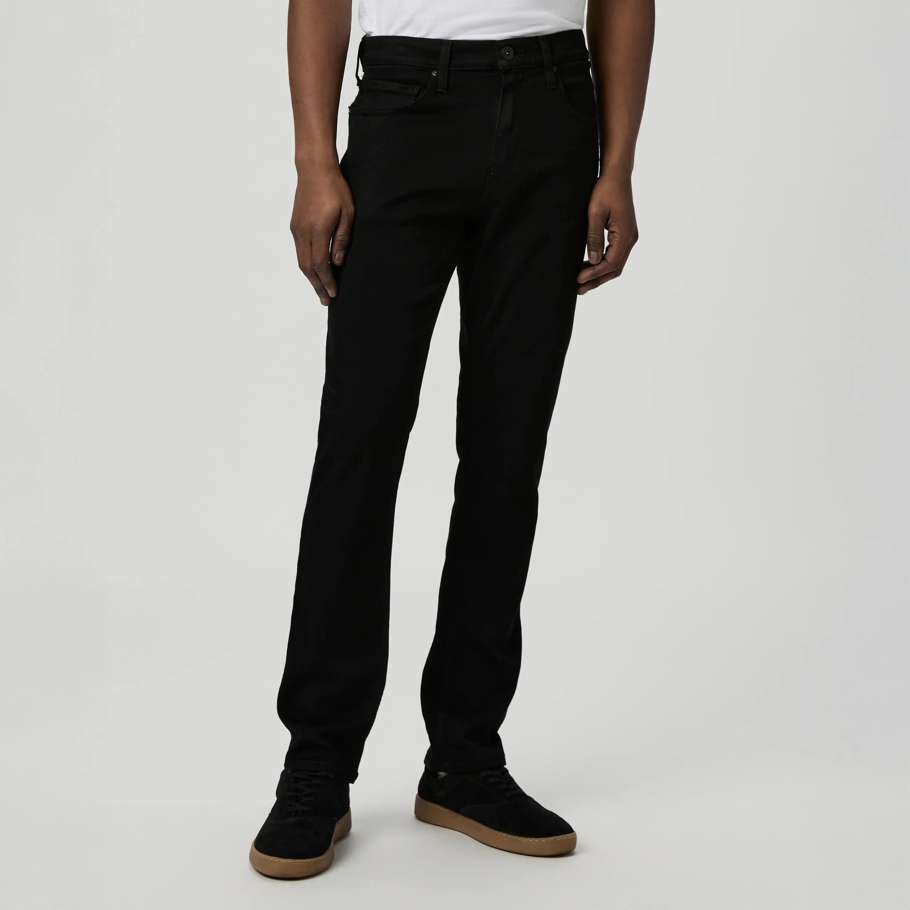 Black Shadow Federal Straight Fit Transcend Jeans - PAIGE - Image 2