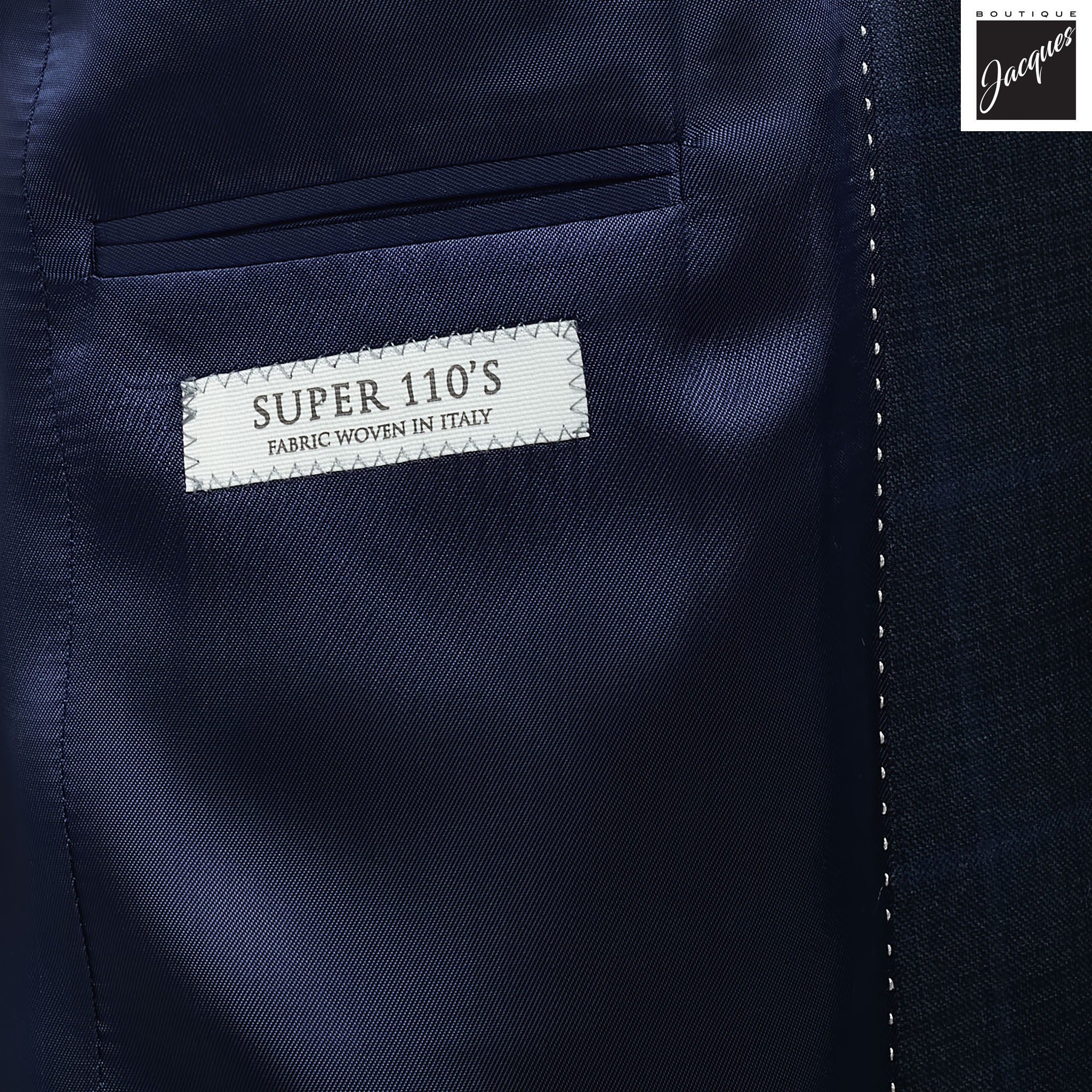 Blue Check Esprit Modern Fit Esprit Wool Suit - Jack Victor - Image 4