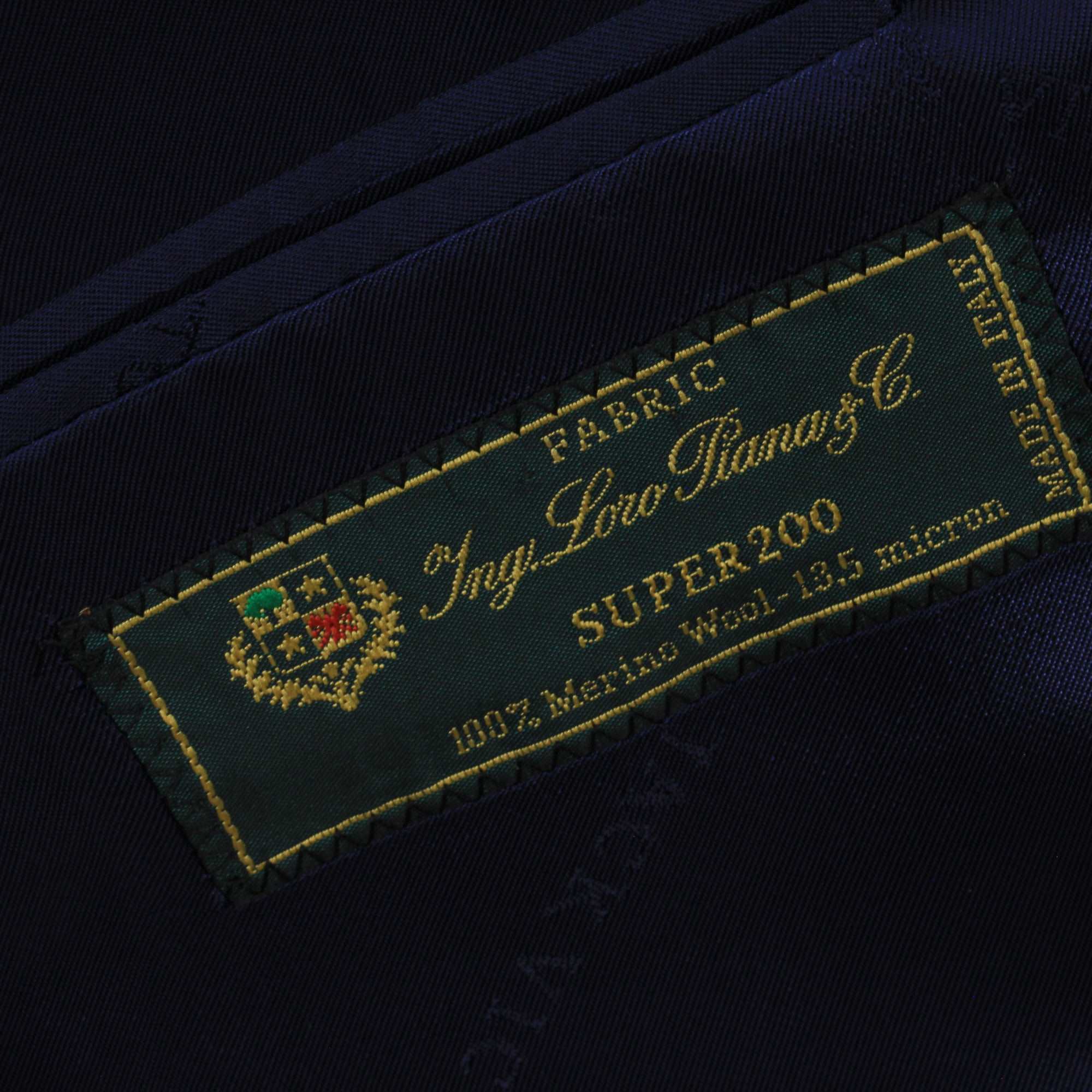 Blue Check Loro Piana Super 200's Wool Essence Modern Fit Suit - Jack Victor 1913 - Image 7