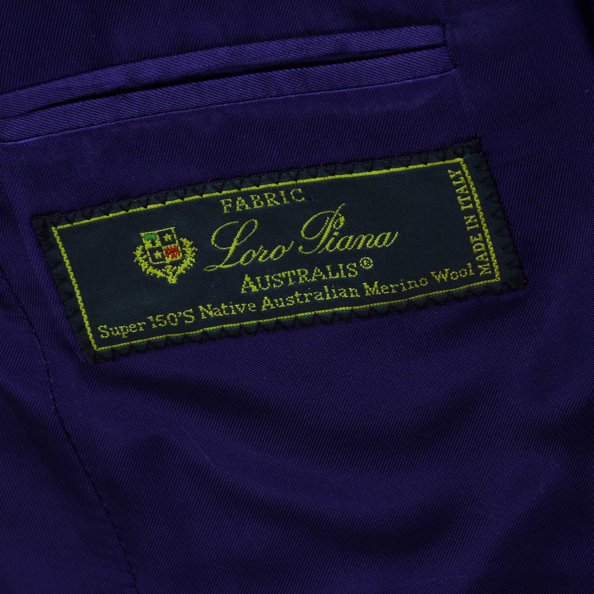 Blue Check Super 150's Loro Piana Wool Essence Modern Fit Suit - Jack Victor 1913 - Image 5