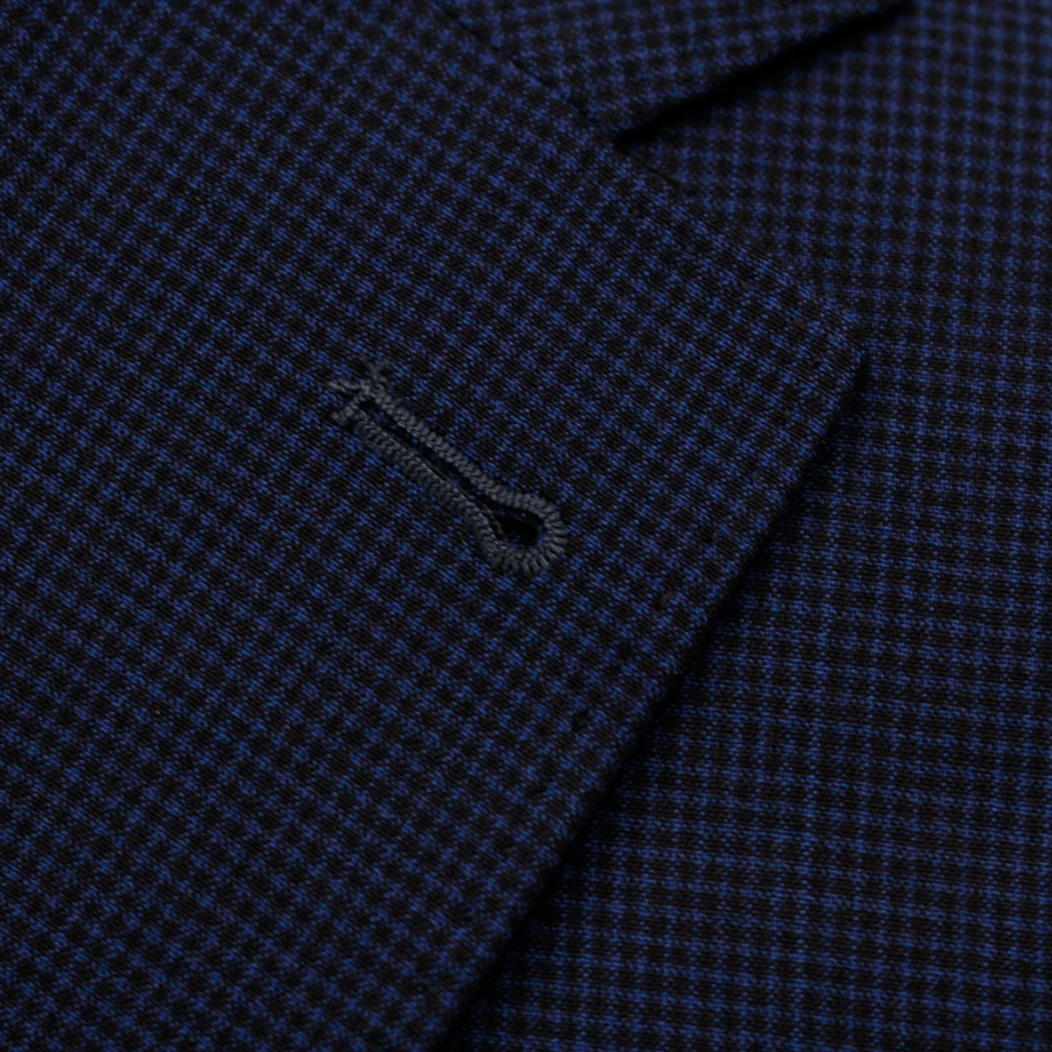 Blue Micro Check Regular Fit Wool Suit - Jack Victor - Image 5