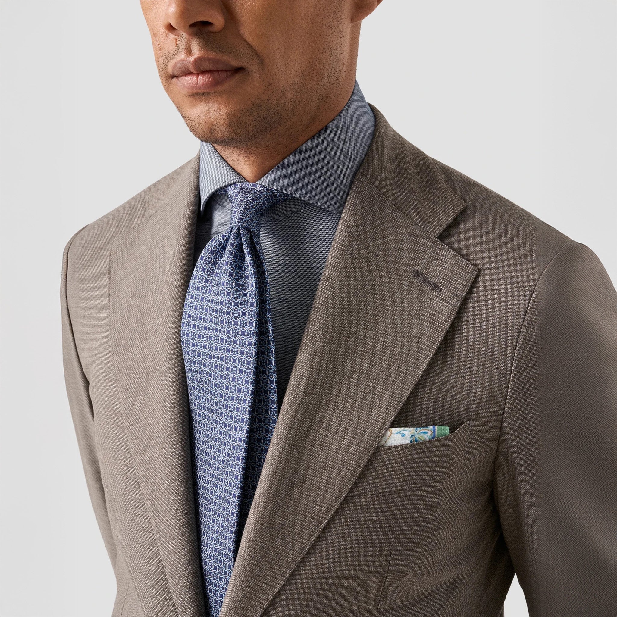 Blue Filo Di Scozia Oxford Slim Fit Shirt - ETON - Image 2