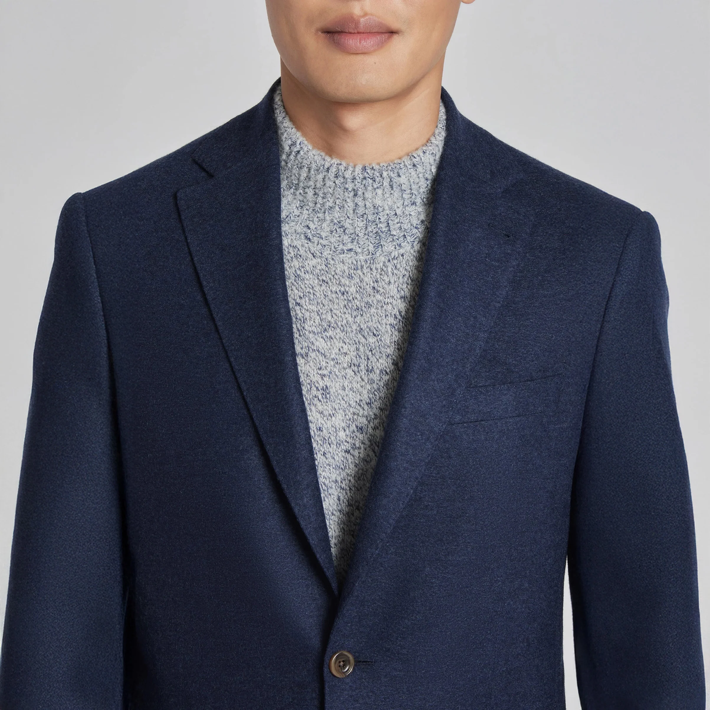 Blue Loro Piana Cashmere Darwin Contemporary Fit Unconstructed Sport Jacket - Jack Victor - Image 2