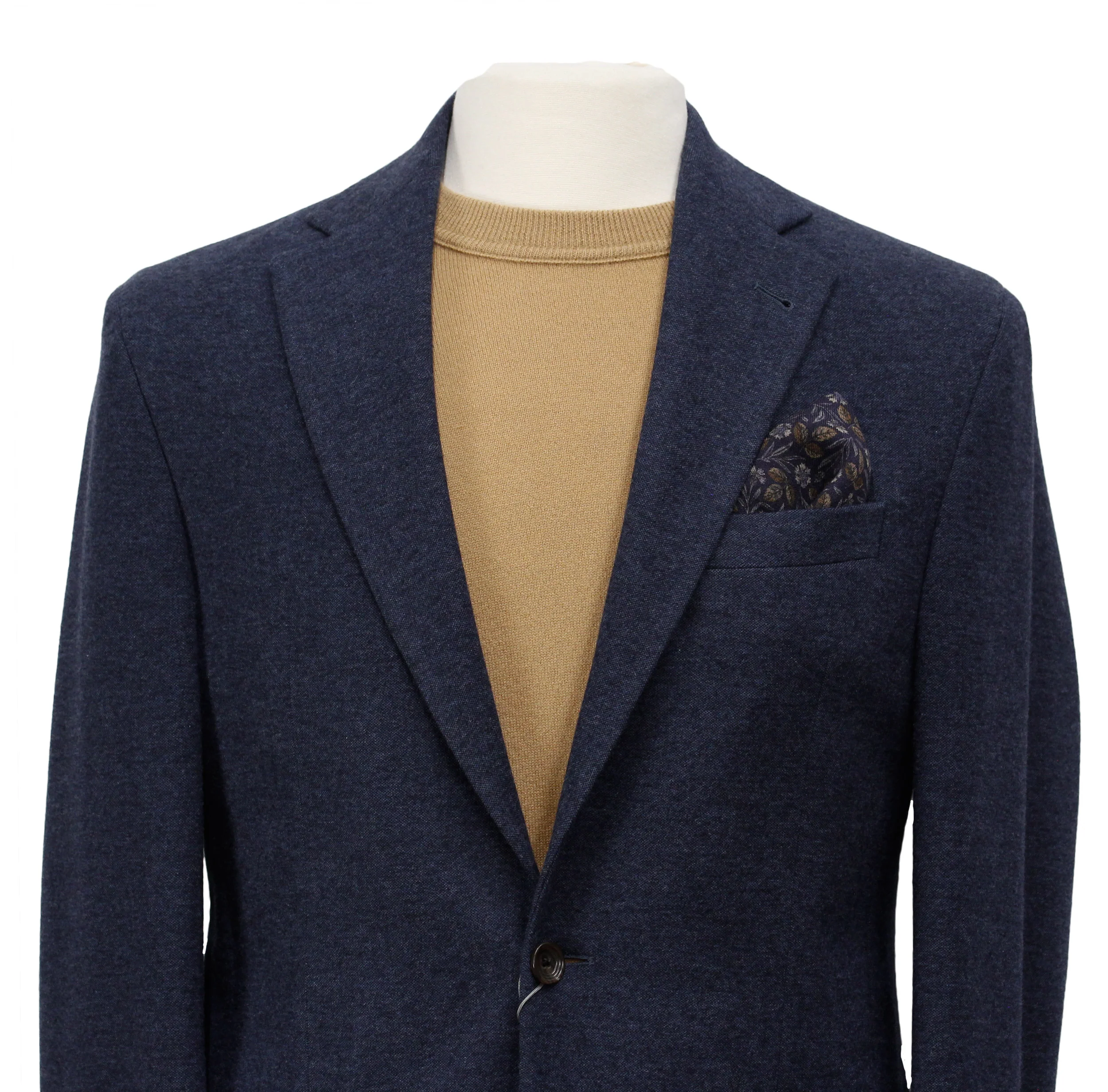 Blue Loro Piana Cashmere Darwin Contemporary Fit Unconstructed Sport Jacket - Jack Victor - Image 6