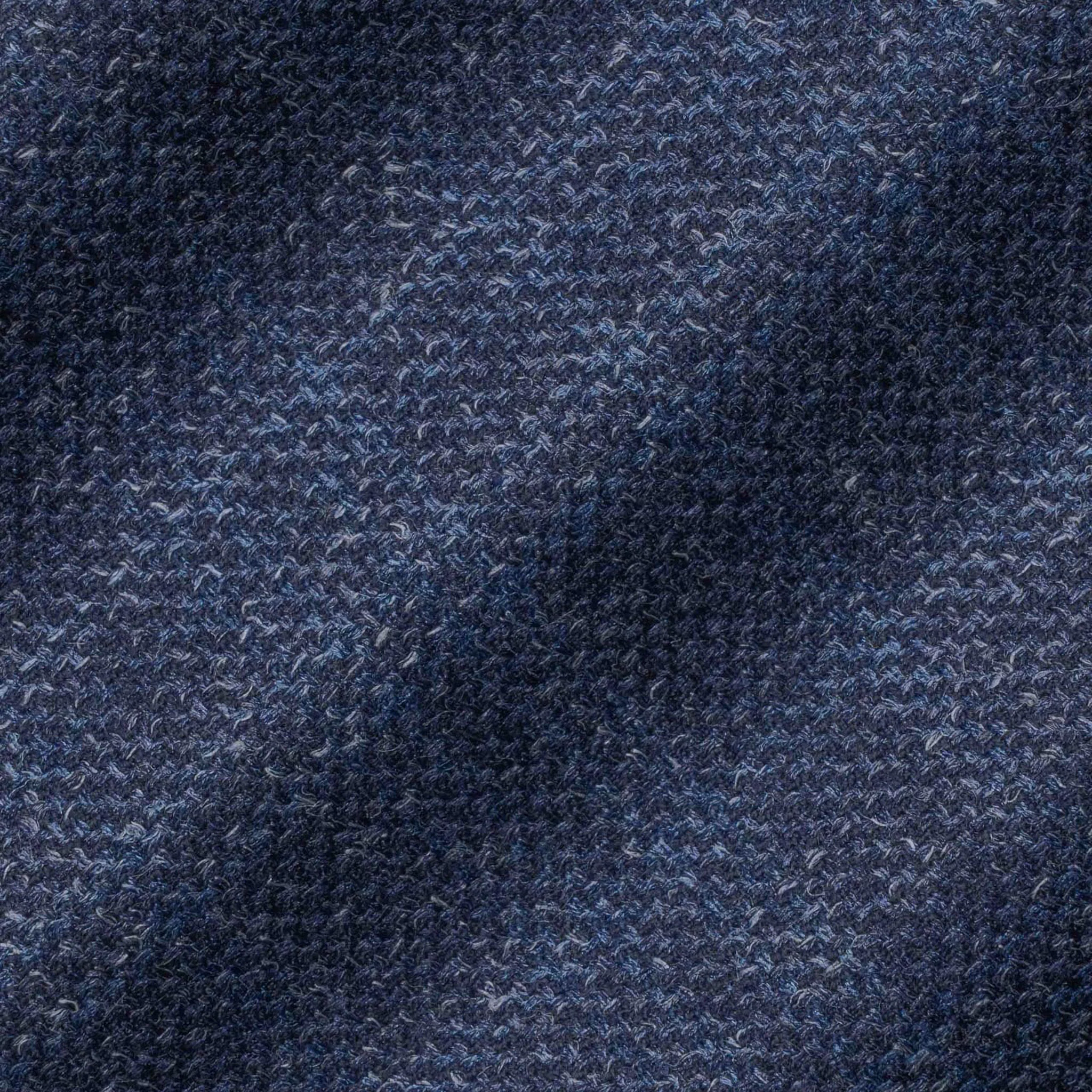 Blue Mélange Wool/Silk/Linen Montana Contemporary Fit Sport Jacket - Jack Victor - Image 5