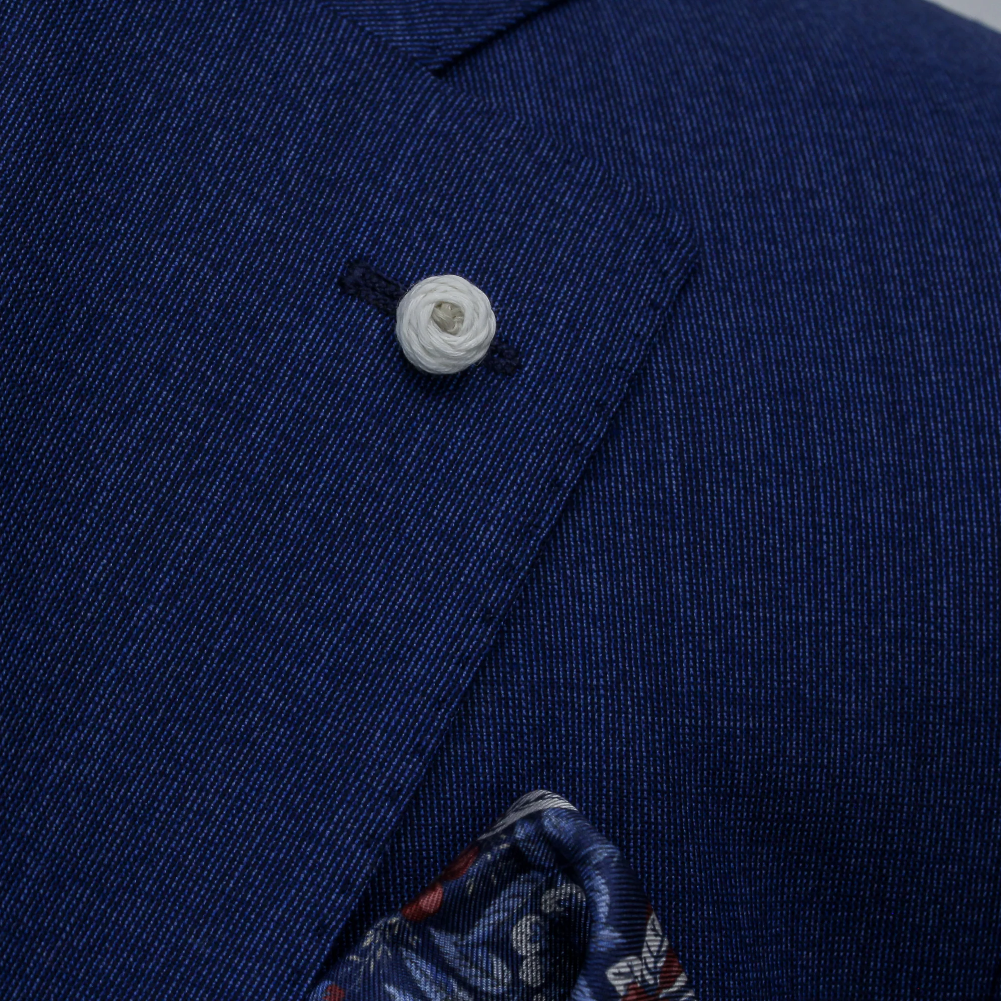 Blue Neat Loro Piana Mooving Luigi Bianchi Mantova Suit - Image 7