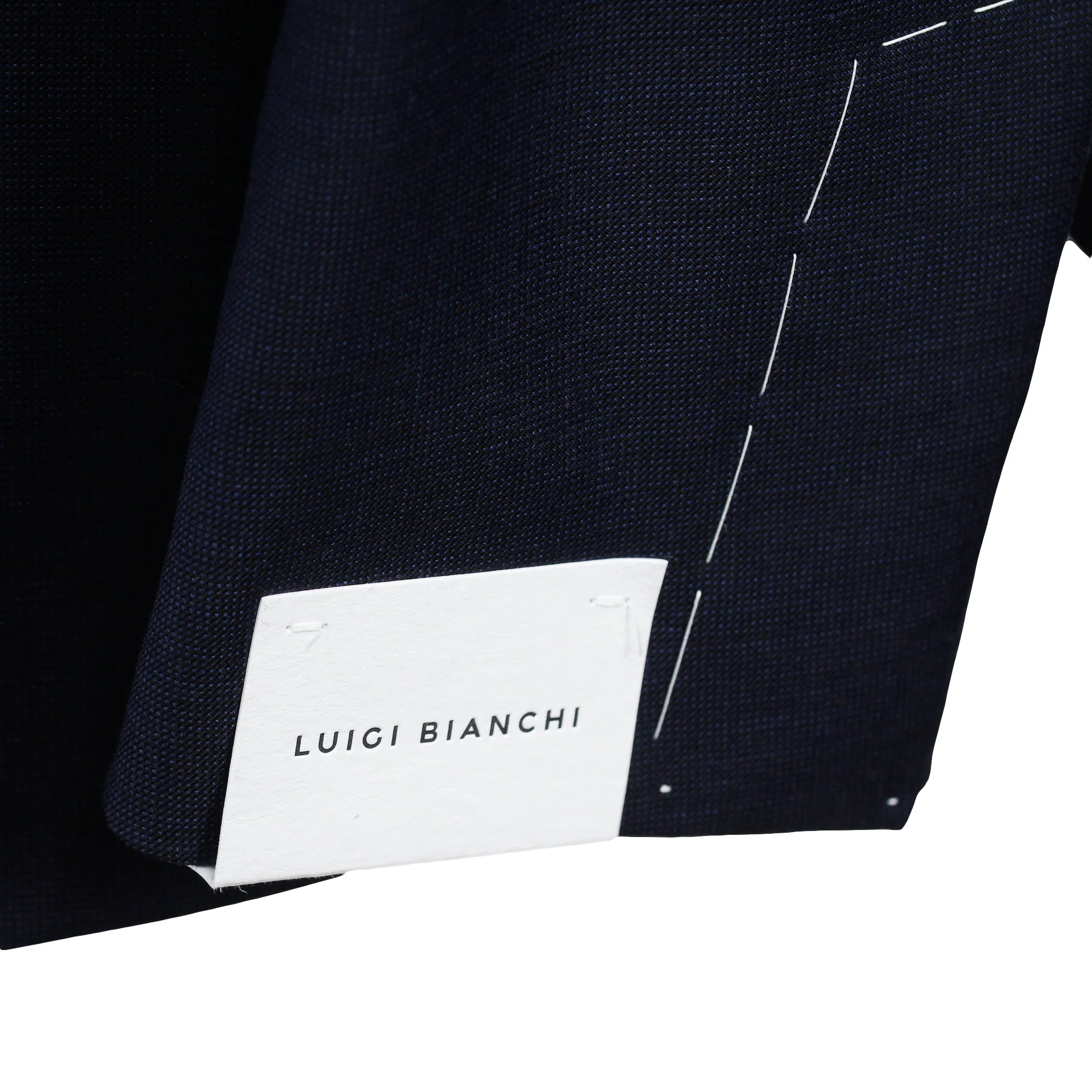 Blue Neat Mantua Contemporary Fit Suit - Luigi Bianchi - Image 5