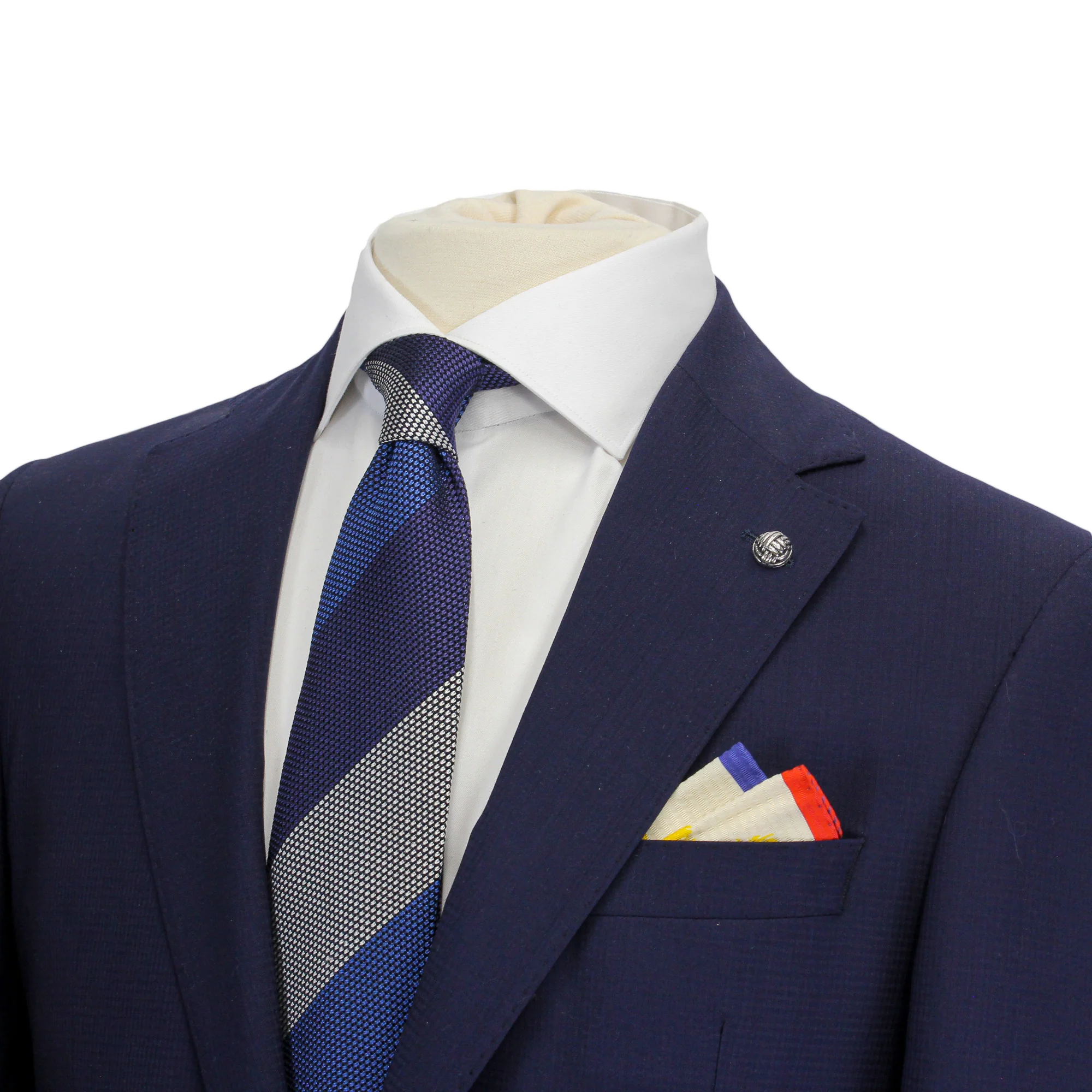 Blue Neat Esprit Modern Fit Wool Suit - Jack Victor - Image 6