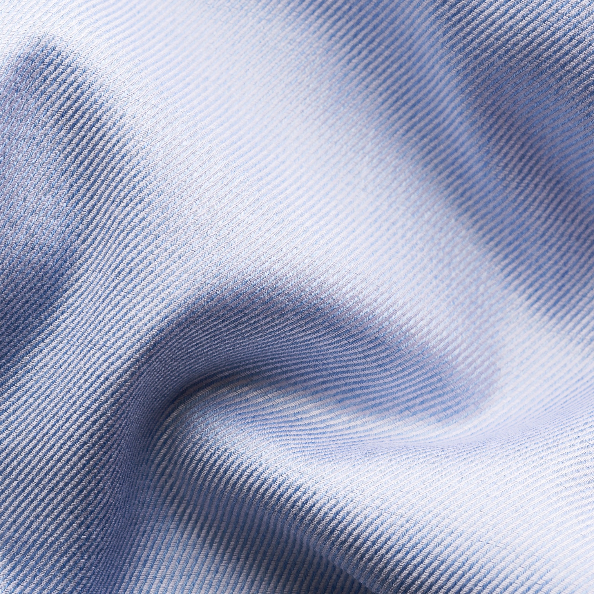 Blue Periwinkle Mélange Cotton-Tencel Lyocell Contemporary Fit Shirt - ETON - Image 9