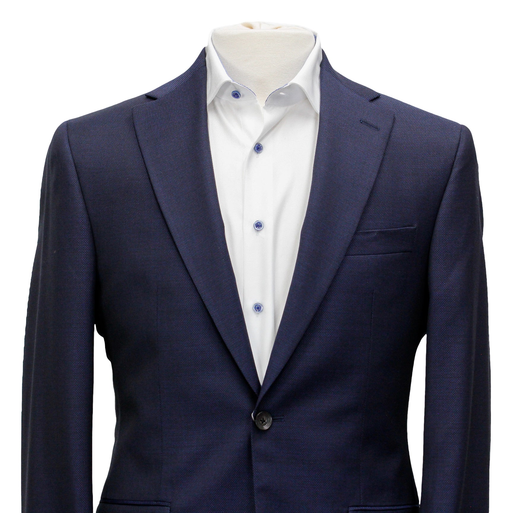 Blue Tonal Nailhead Esprit Modern Fit Suit - Jack Victor - Image 3