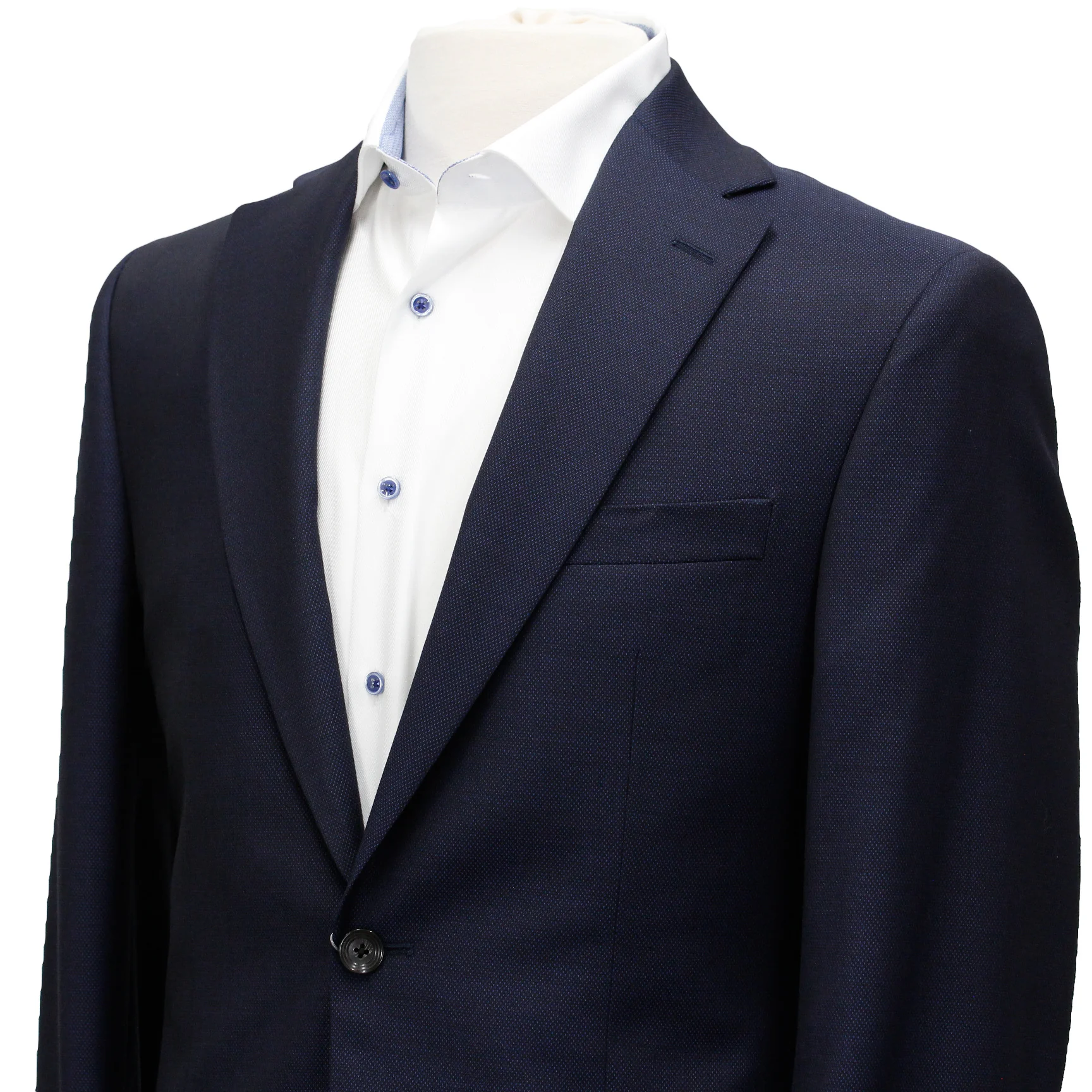 Blue Tonal Nailhead Esprit Modern Fit Suit - Jack Victor - Image 4