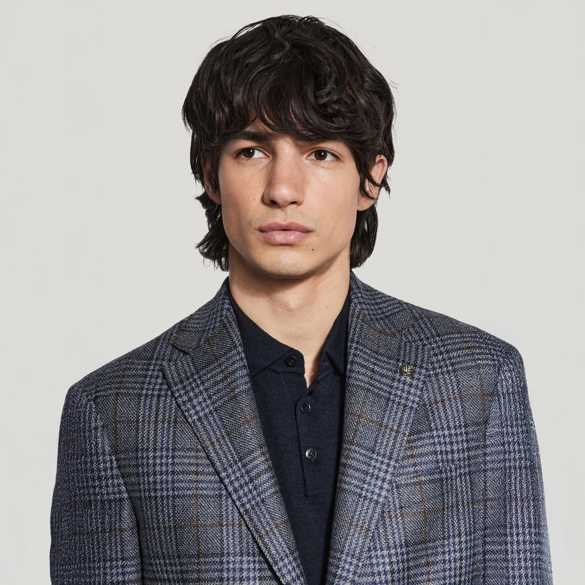 Blue Wool-Silk Loro Piana McAllen Contemporary Fit Sport Jacket - Jack Victor - Image 2