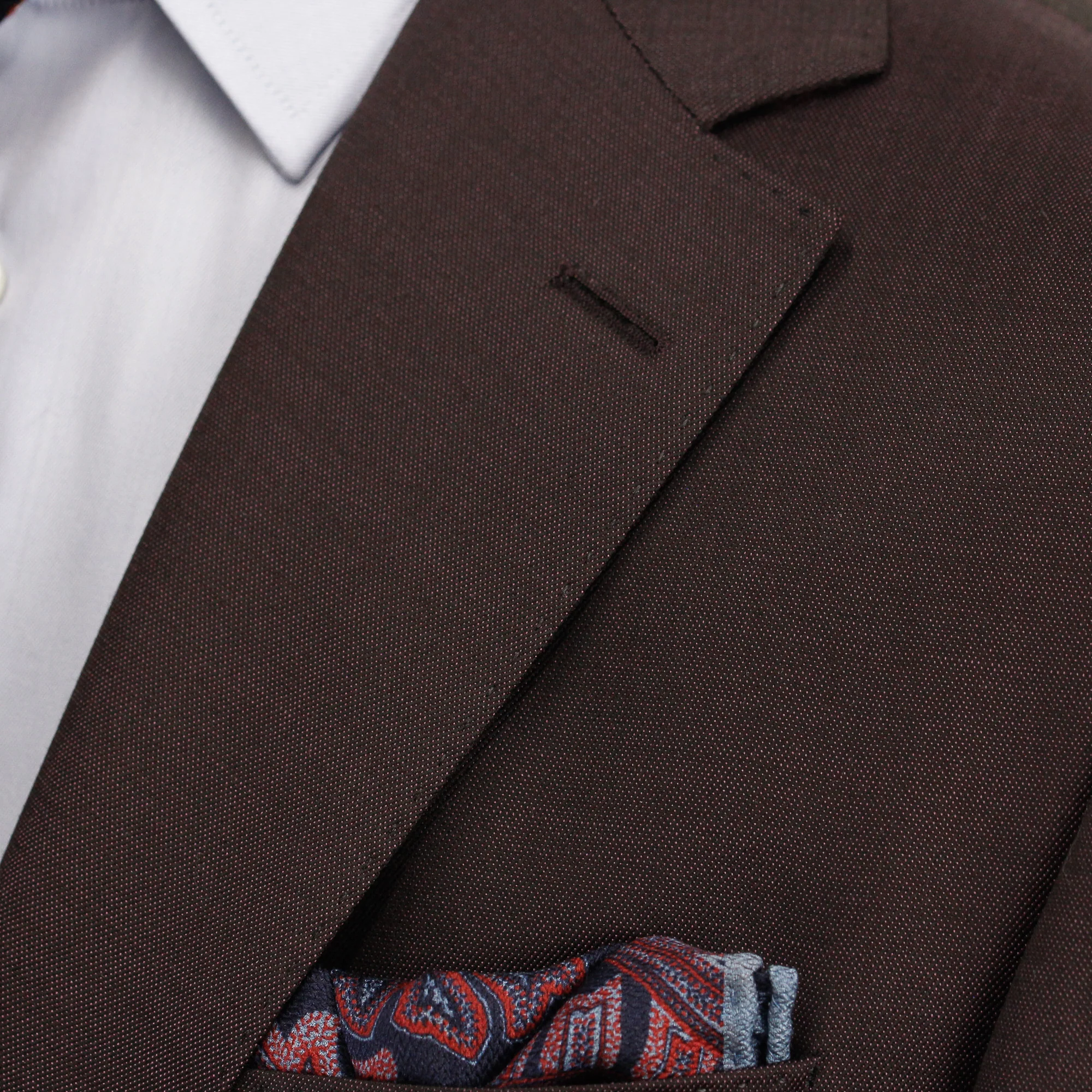 Bordeaux Urban Sartorial Slim Fit Wool Suit - Jack Victor - Image 10