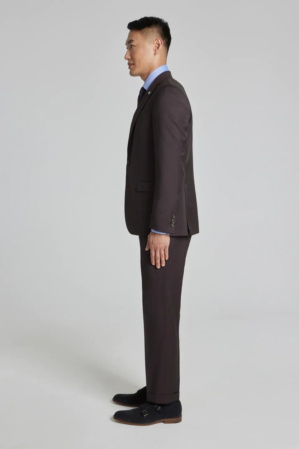 Bordeaux Urban Sartorial Slim Fit Wool Suit - Jack Victor - Image 16