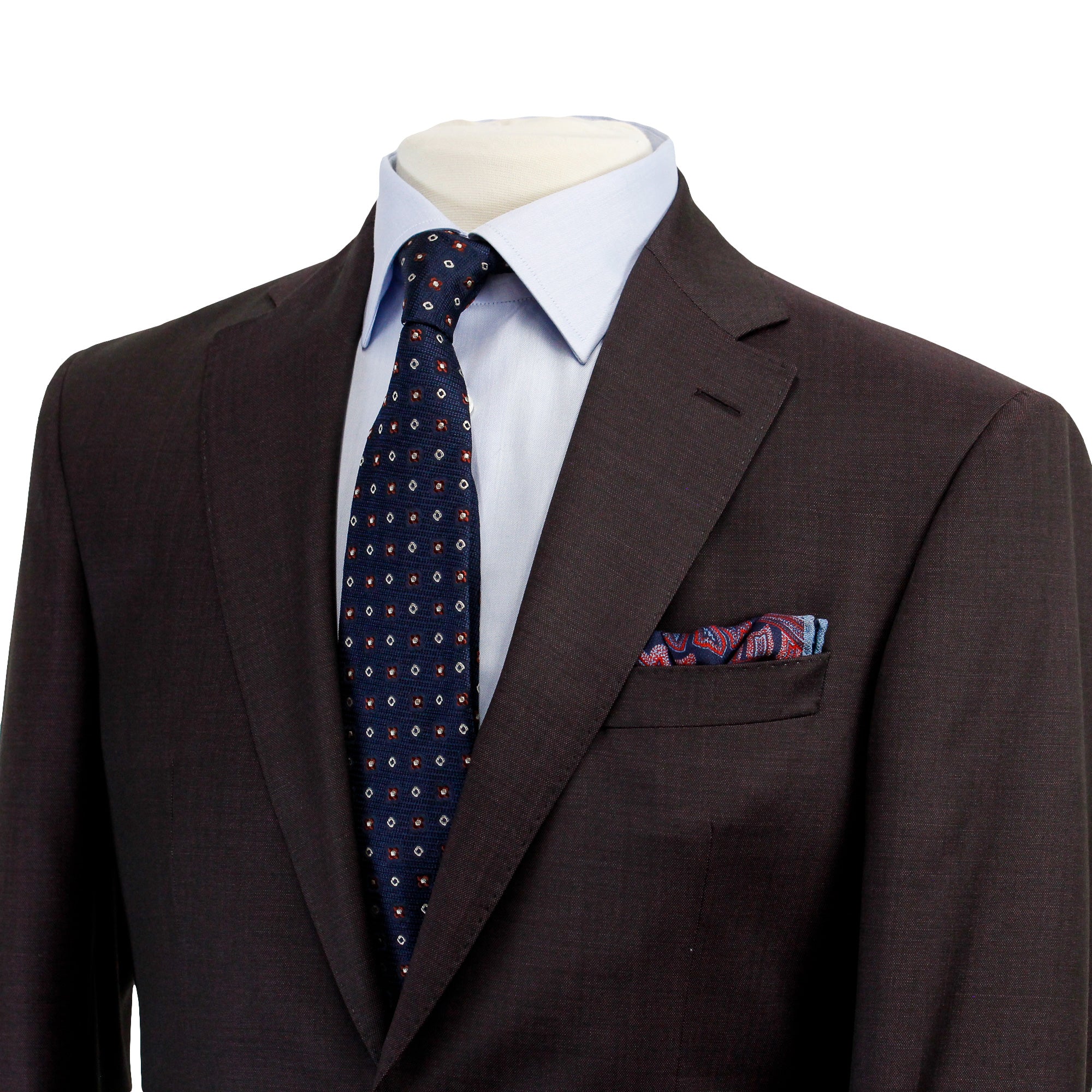 Bordeaux Urban Sartorial Slim Fit Wool Suit - Jack Victor - Image 2