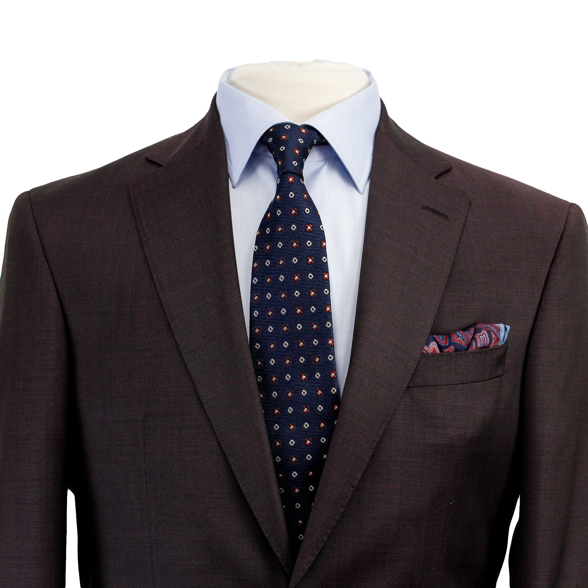 Bordeaux Urban Sartorial Slim Fit Wool Suit - Jack Victor - Image 7