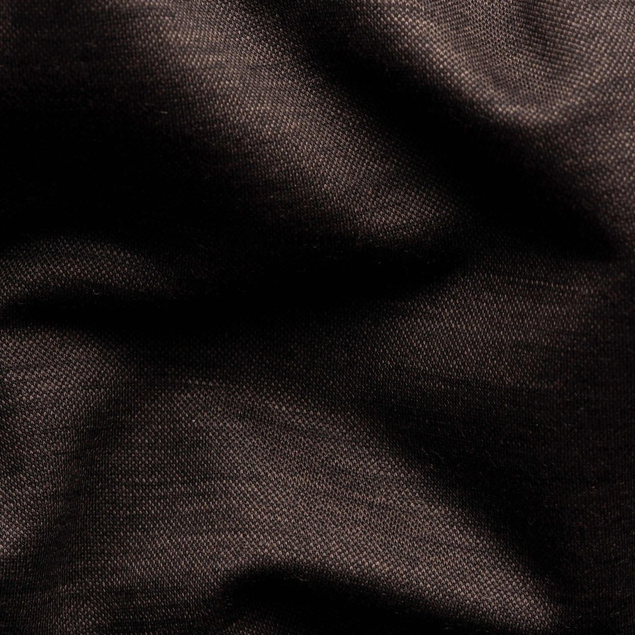 Brown Merino Wool Lyocell Crew Neck T-shirt - ETON - Image 8