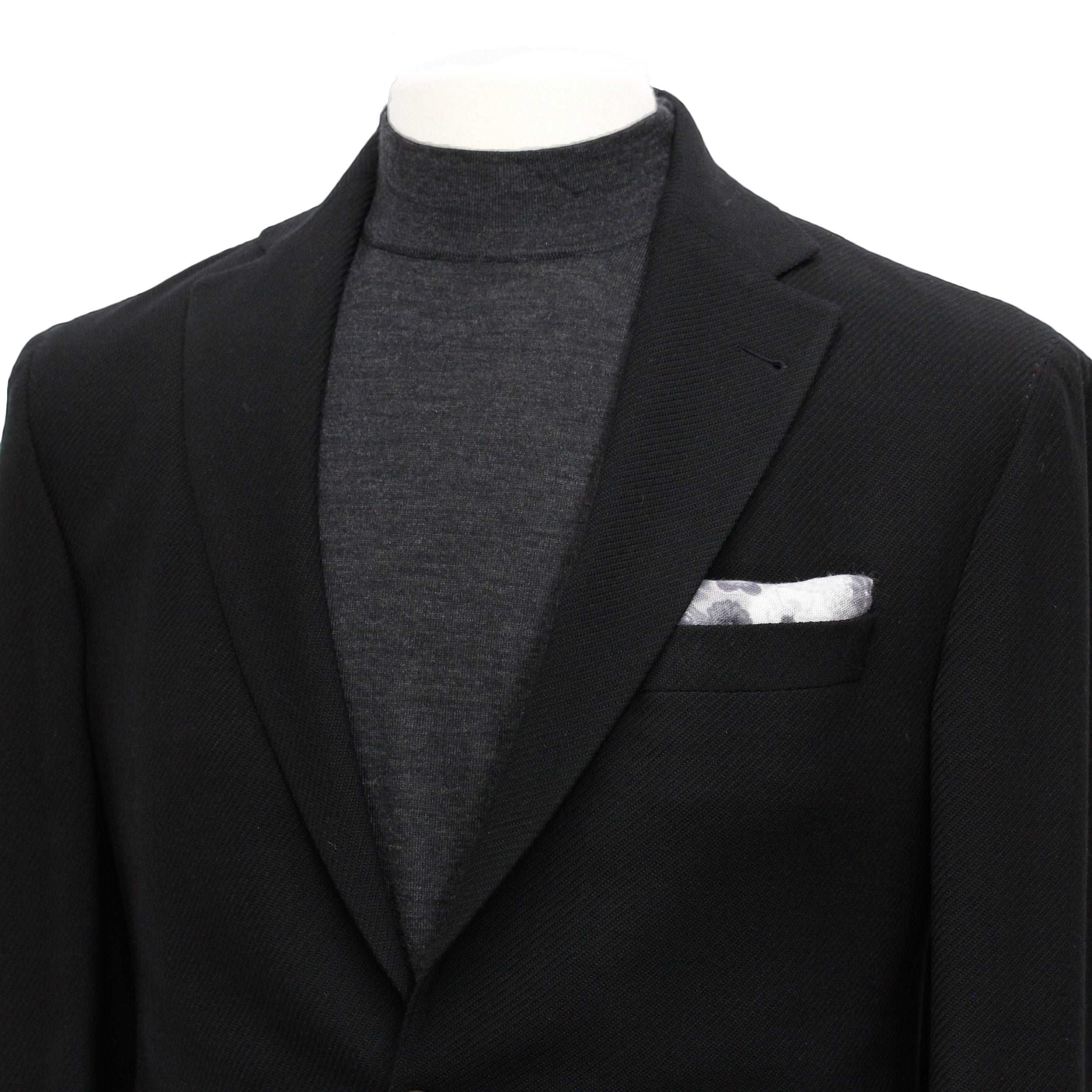 Black Comfortwear Queens Contemporary Fit Unconstructed Knit Sport Coat - Jack Victor - Image 3
