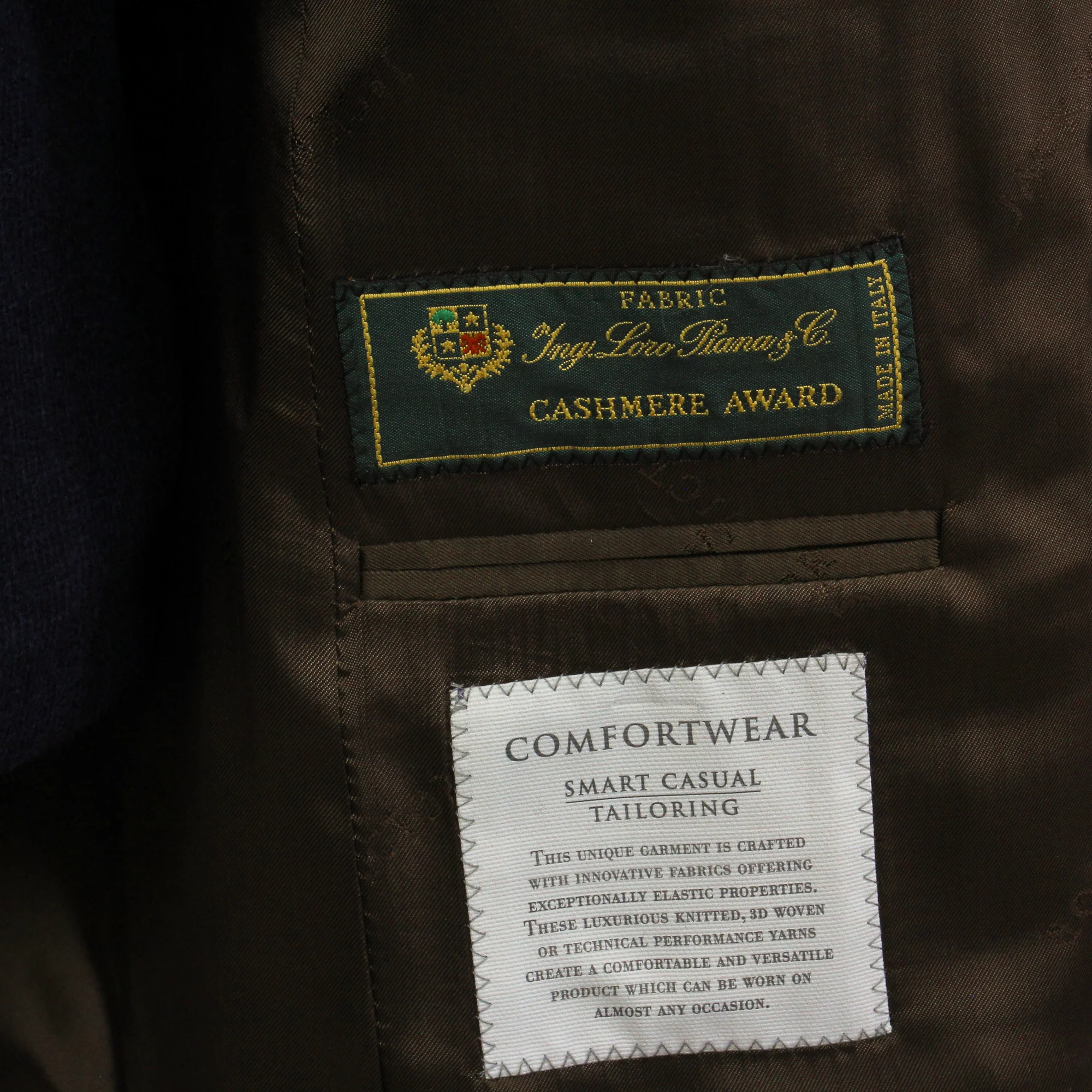 Caramel Loro Piana Cashmere Darwin Contemporary Fit Sport Jacket - Jack Victor - Image 10