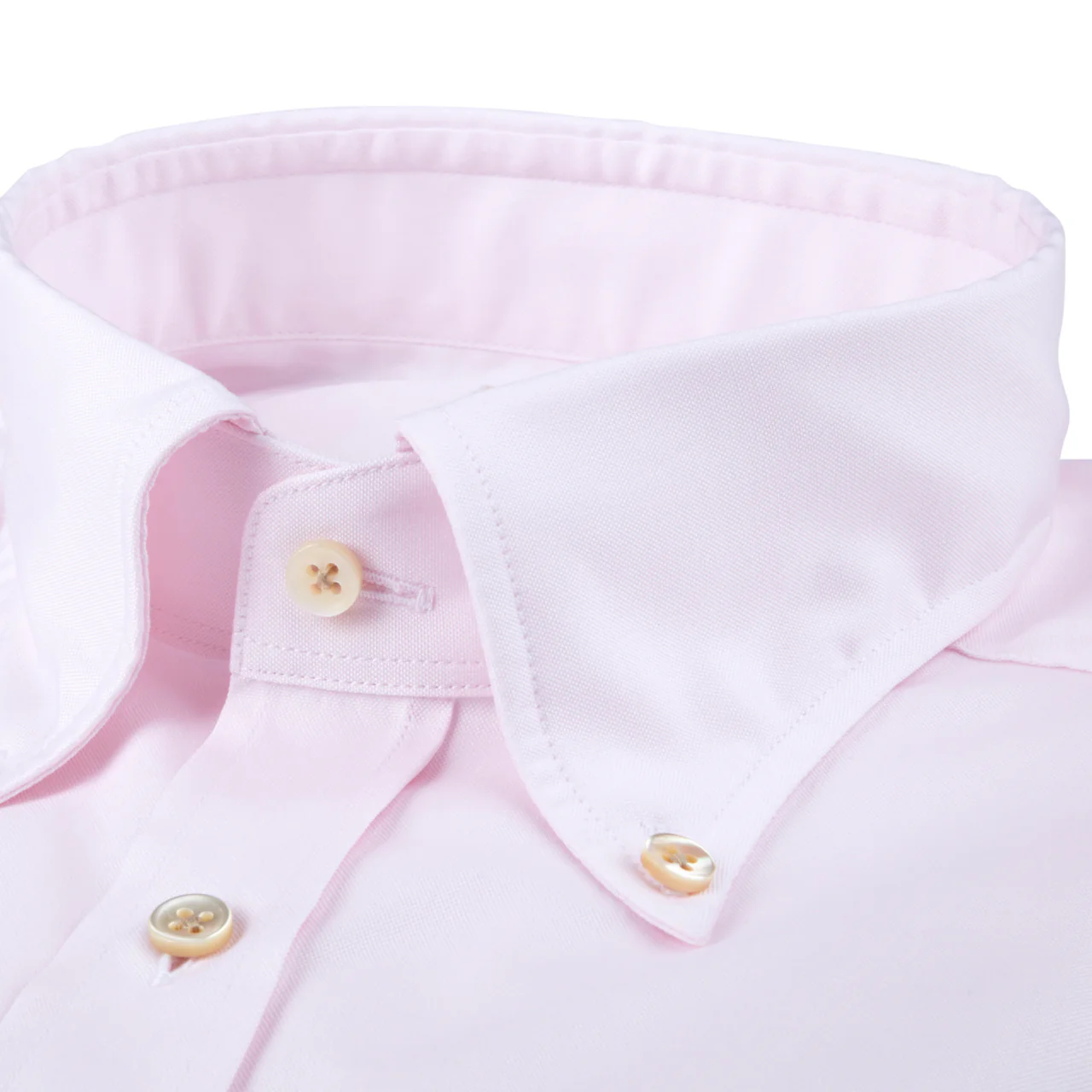 Casual Pink Fitted Body Oxford Shirt - Stenströms - Image 2