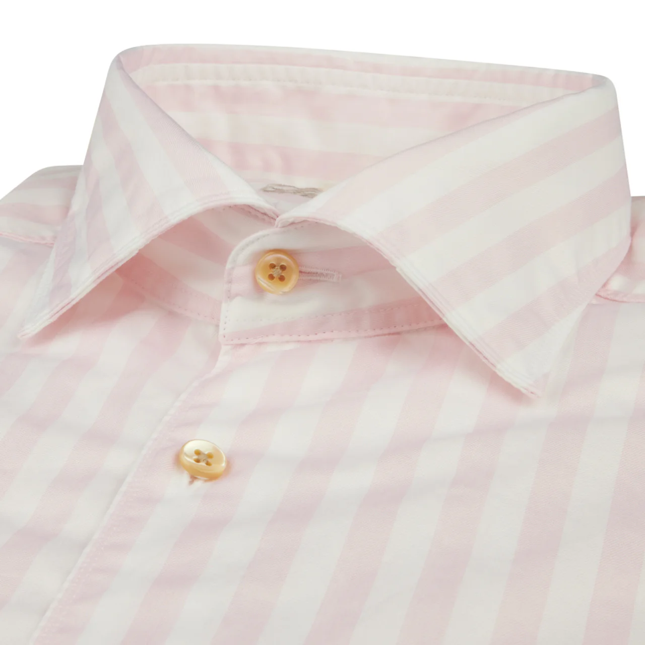 Casual Pink Striped Fitted Body Casual Shirt - Stenströms - Image 2