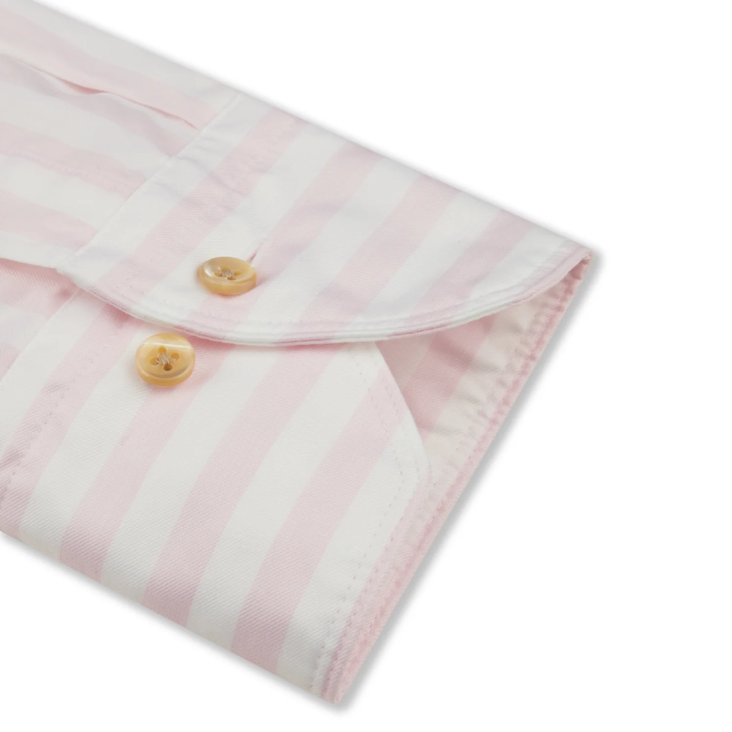 Casual Pink Striped Fitted Body Casual Shirt - Stenströms - Image 3