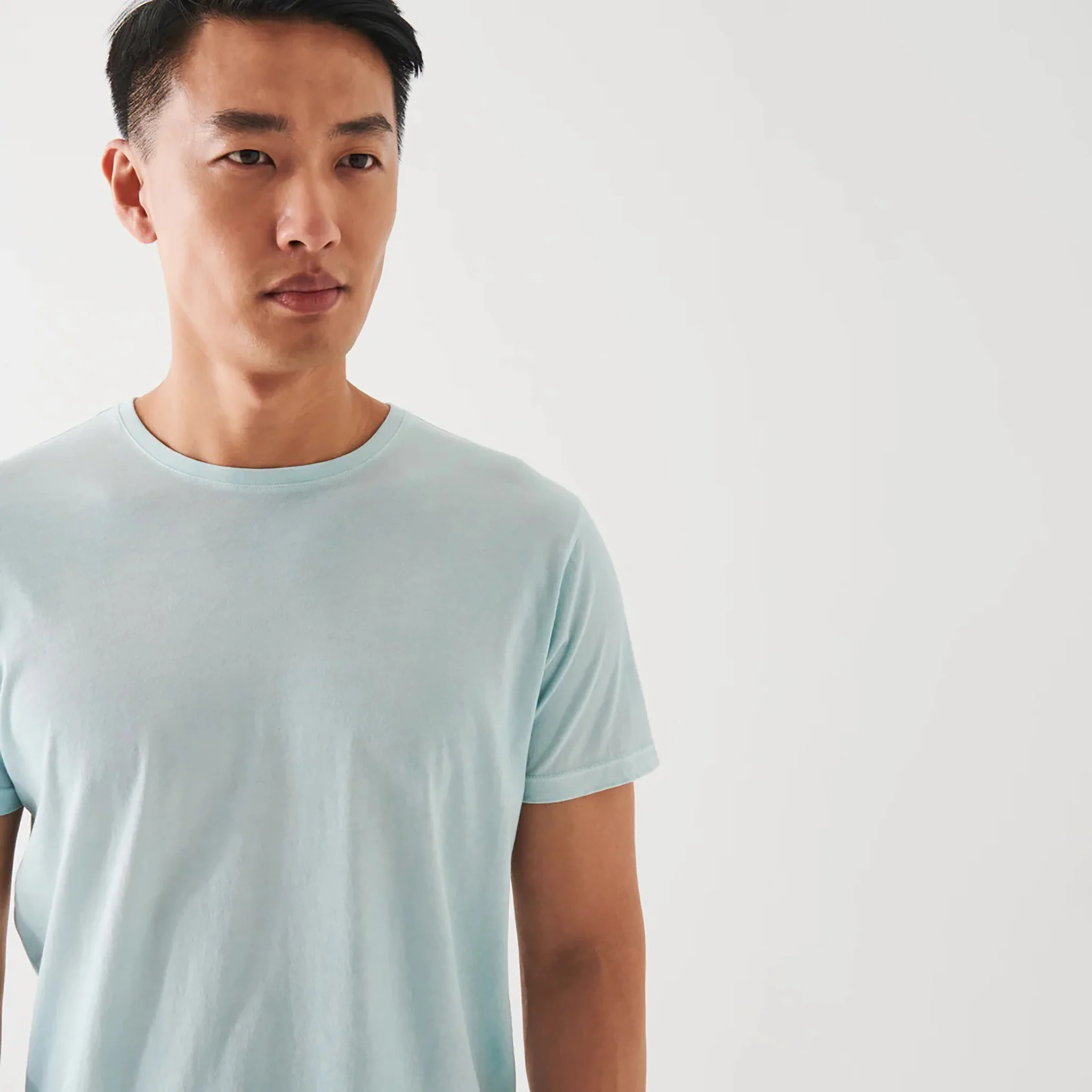 Celery Pima Spray Wash T-Shirt - Patrick Assaraf - Image 4