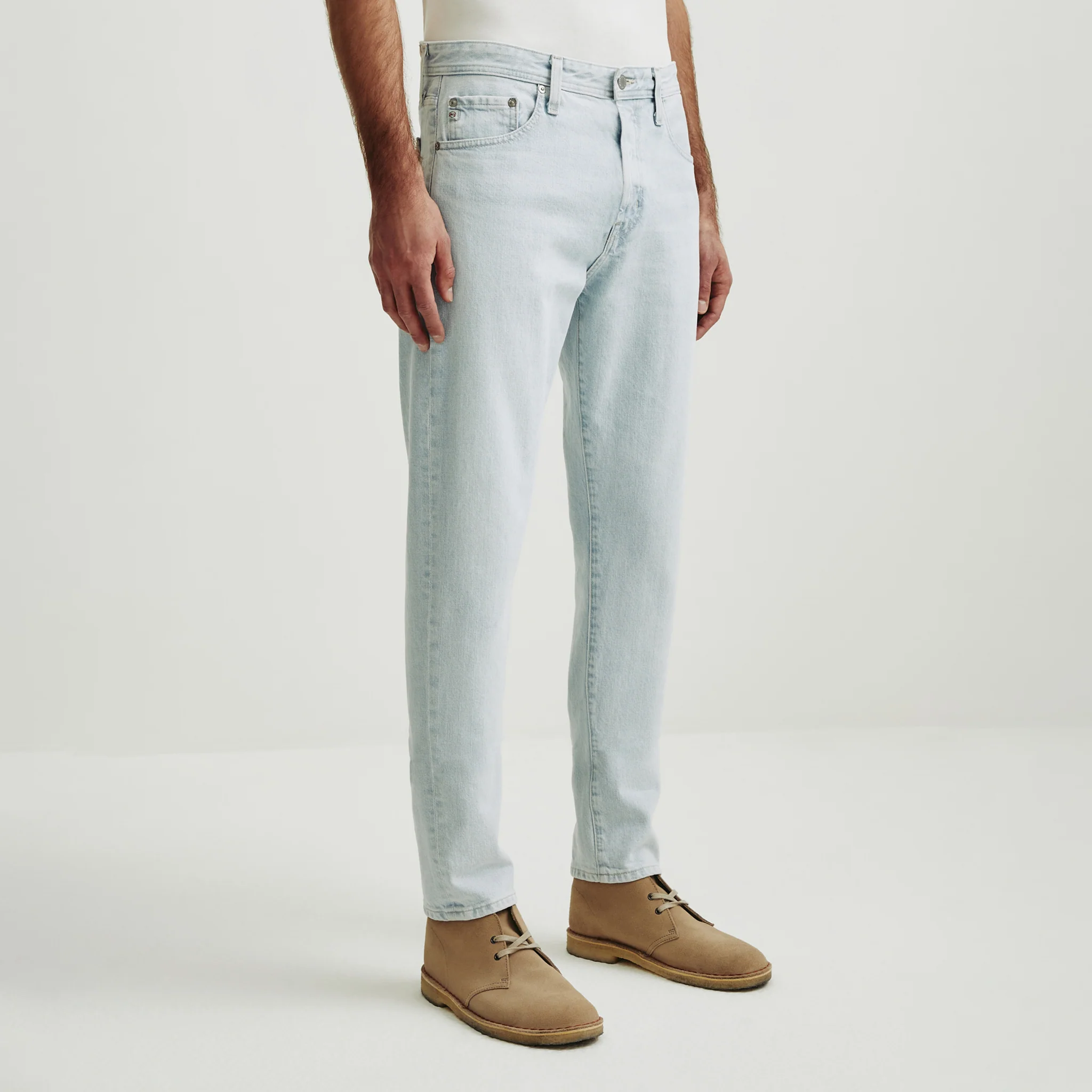 Chalet Ultra Pale Blue Tellis Modern Slim Fit Denim - AG Jeans - Image 2