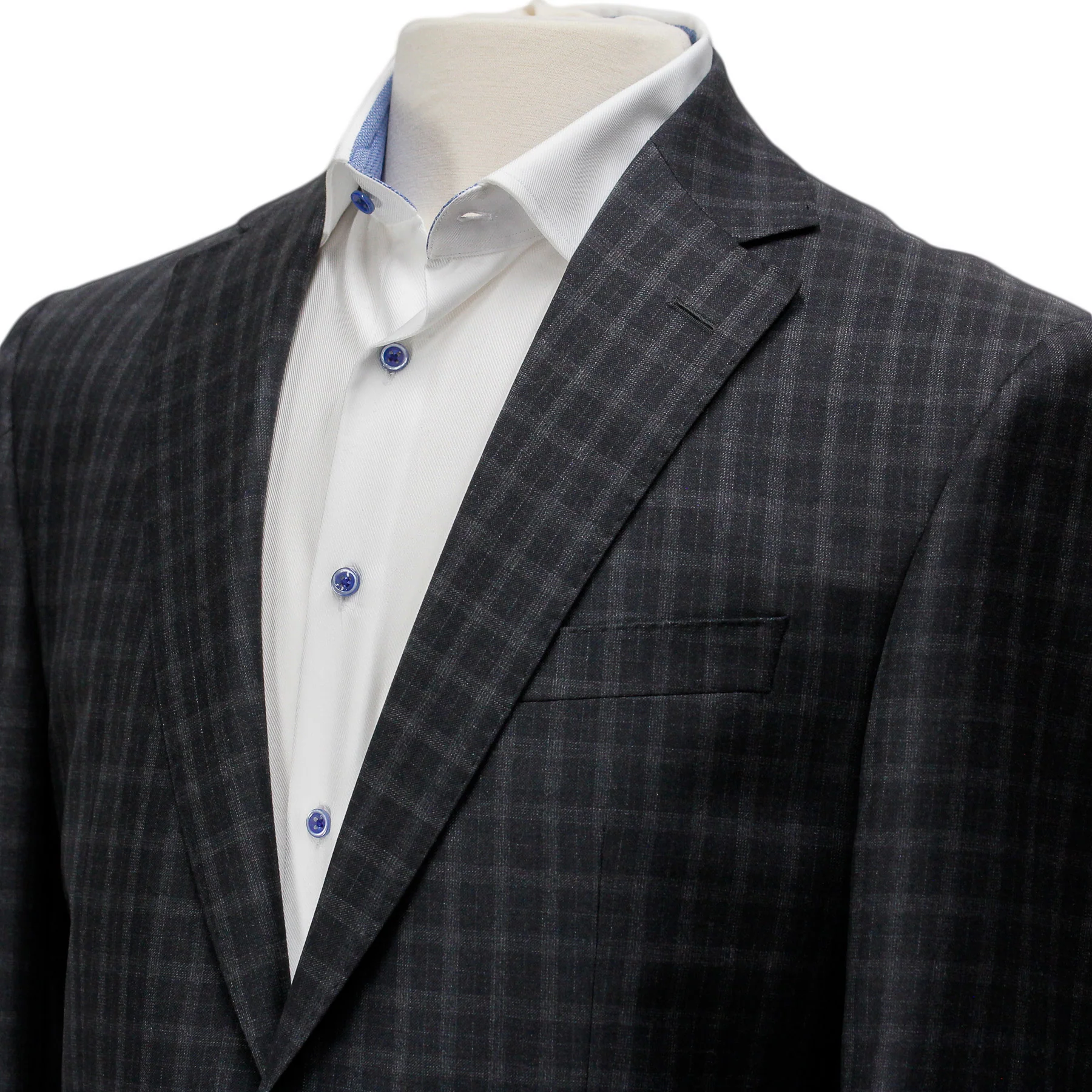 Charcoal Check Esprit Modern Fit Suit - Jack Victor - Image 2