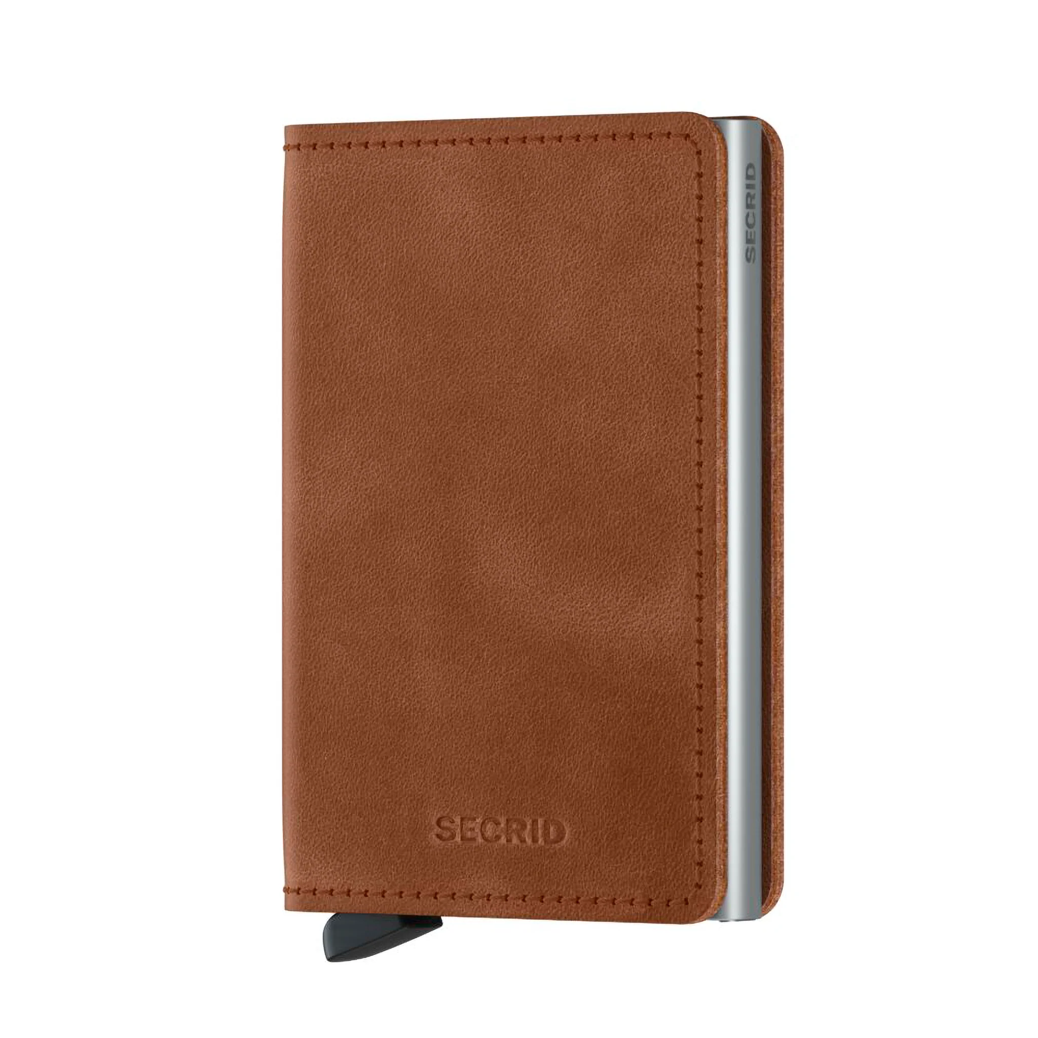 Vintage Cognac-Brown Leather SlimWallet - Secrid - Image 3