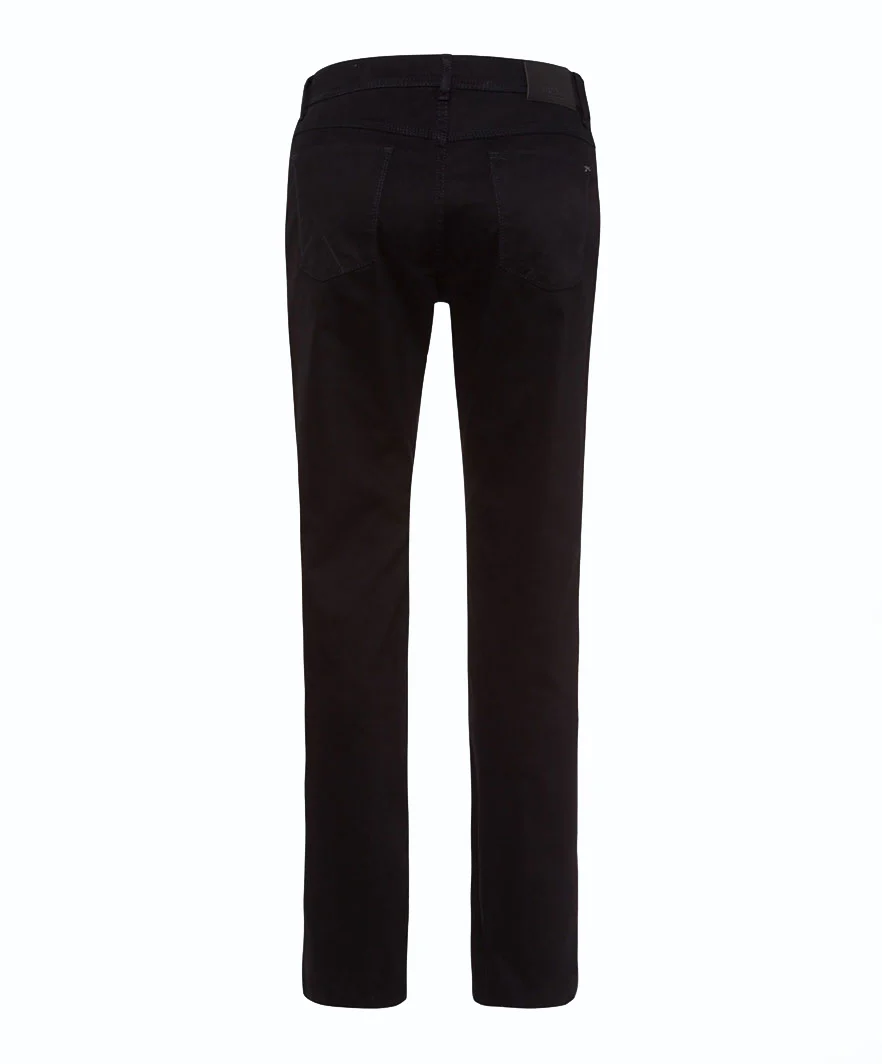 Black Cooper Fancy Marathon Stretch Cotton Trousers - Brax - Image 10