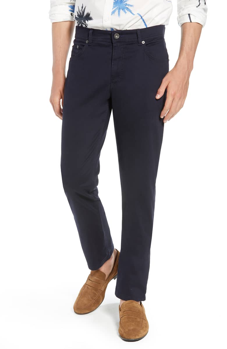 Perma Blue Cooper Fancy Marathon Stretch Cotton Trousers - Brax - Image 3