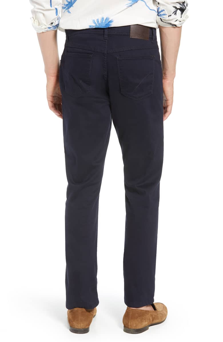 Perma Blue Cooper Fancy Marathon Stretch Cotton Trousers - Brax - Image 4
