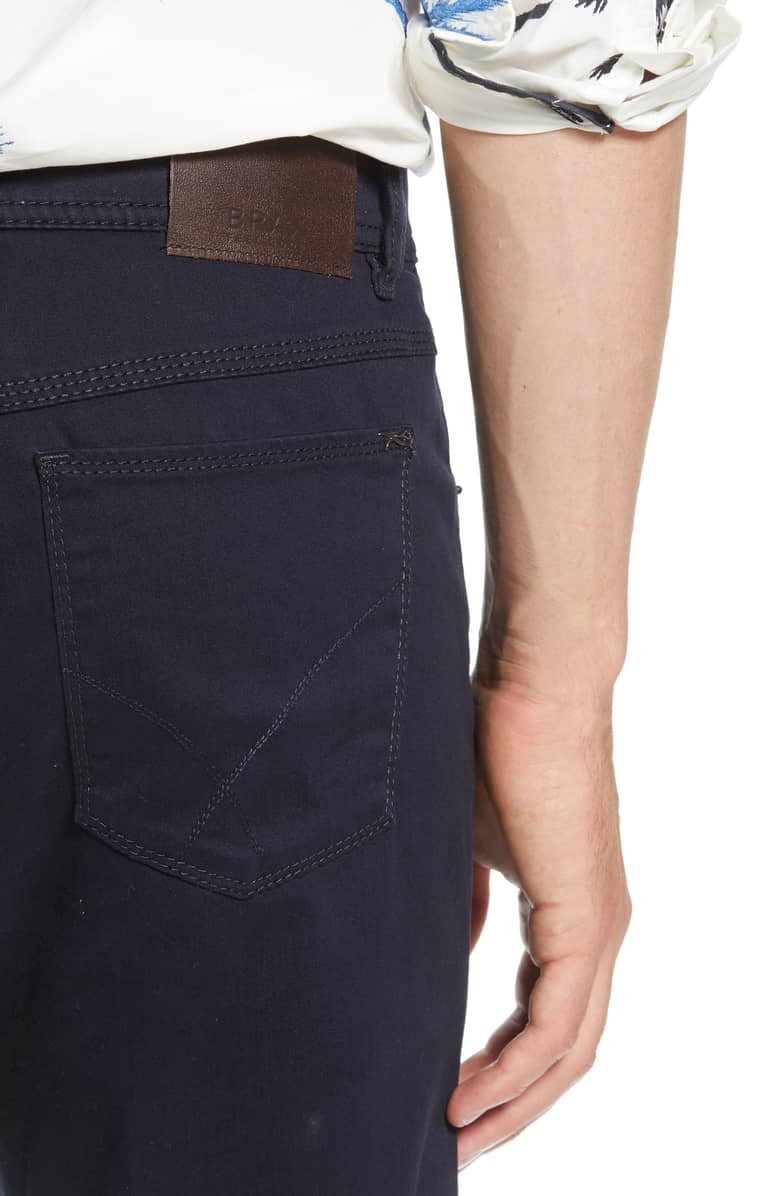 Perma Blue Cooper Fancy Marathon Stretch Cotton Trousers - Brax - Image 5