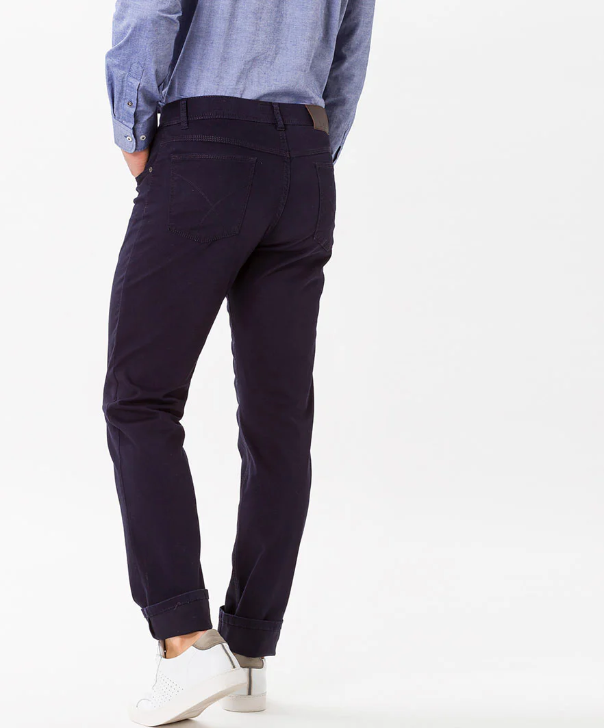 Perma Blue Cooper Fancy Marathon Stretch Cotton Trousers - Brax - Image 7