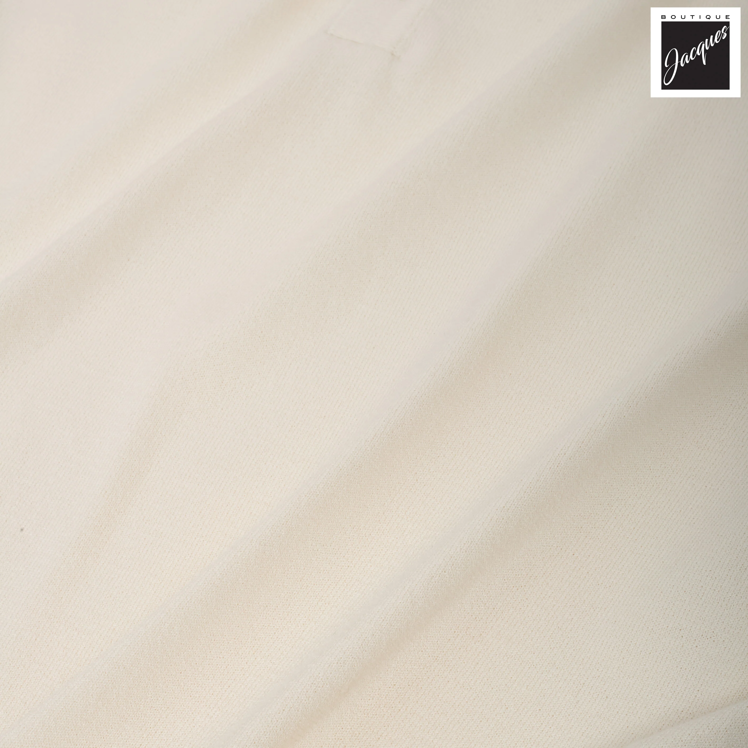 Cream Viscose-Stretch Knit Polo with Striped Contrast Details - Phil Petter - Image 10