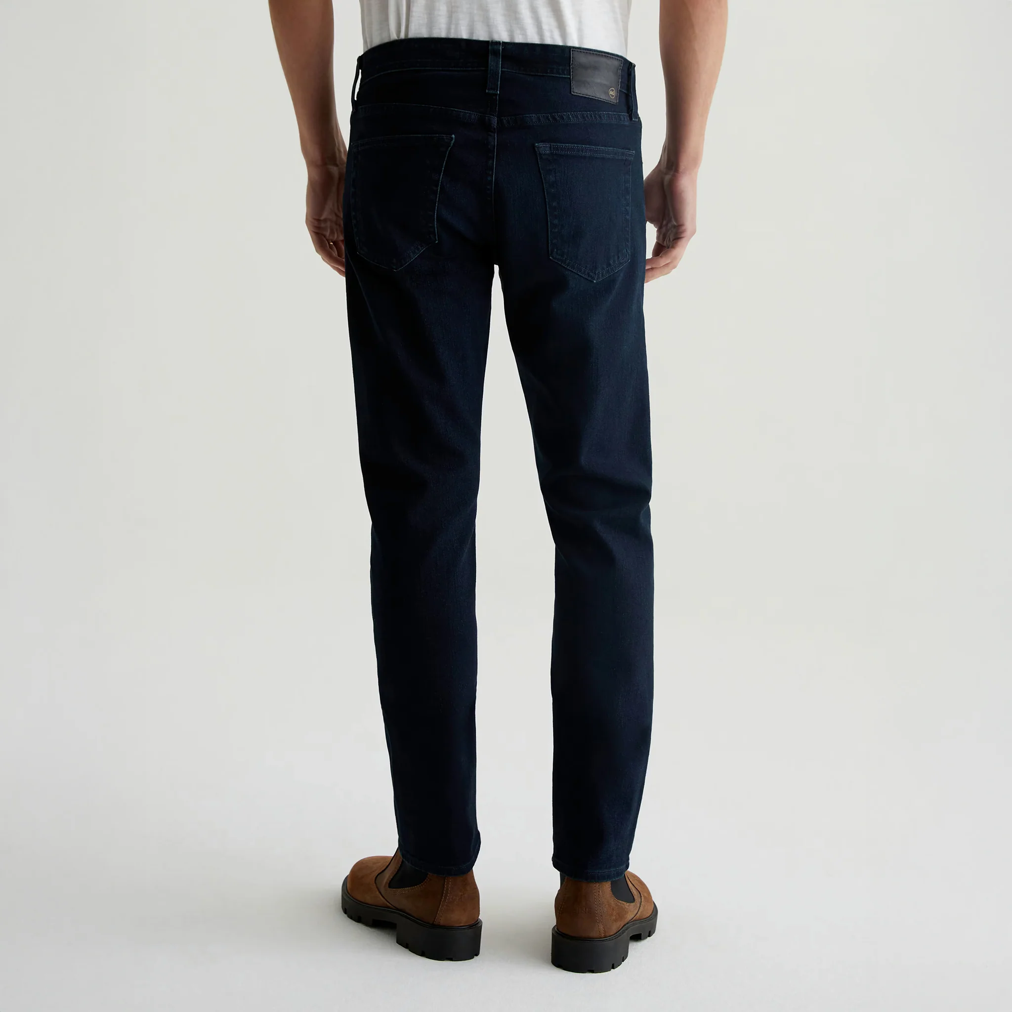 Dark Blue Bundled 360 Stretch Modern Slim Fit Jeans - AG - Image 7