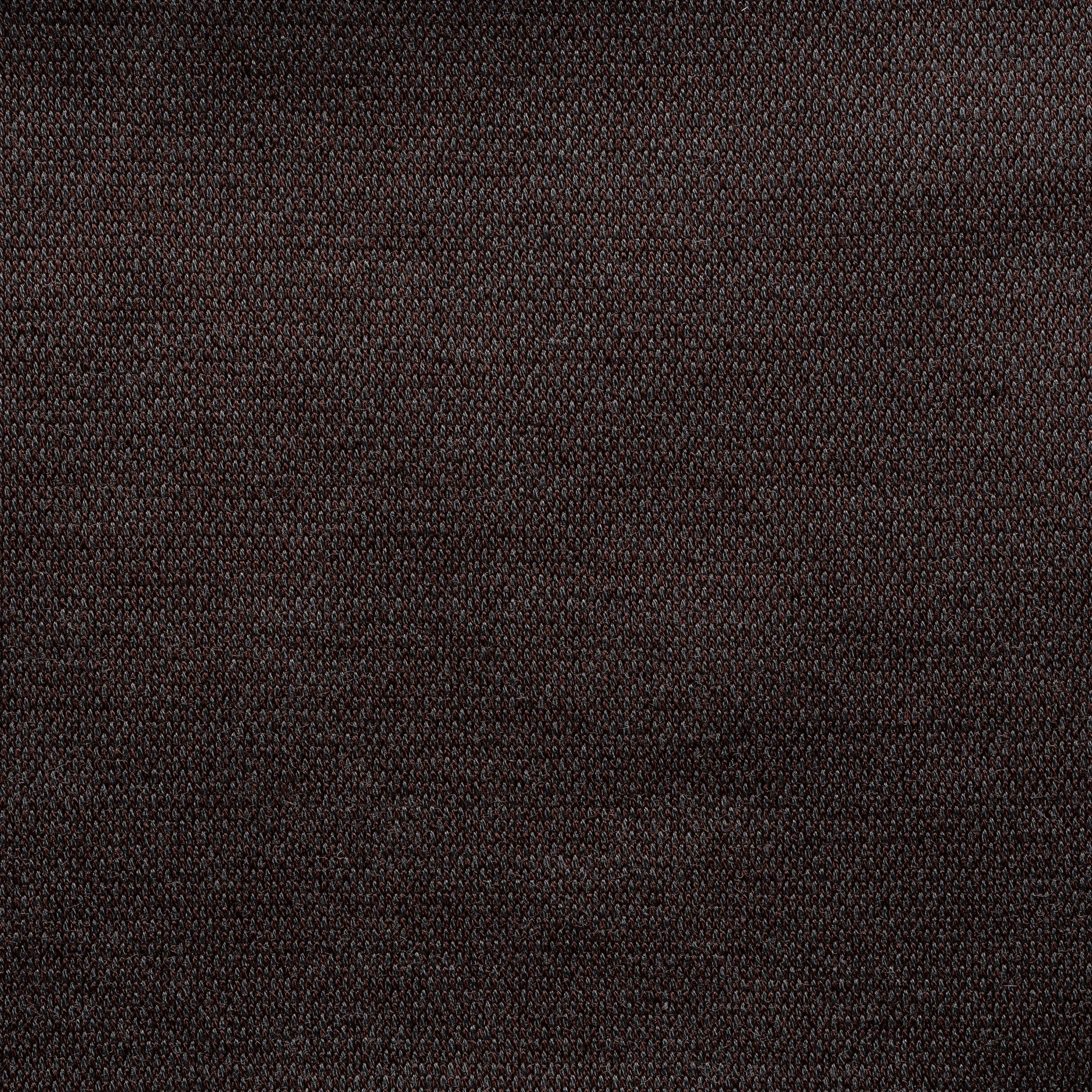 Dark Brown Filo Di Scozia Cotton Knit Slim Fit Shirt - ETON - Image 2