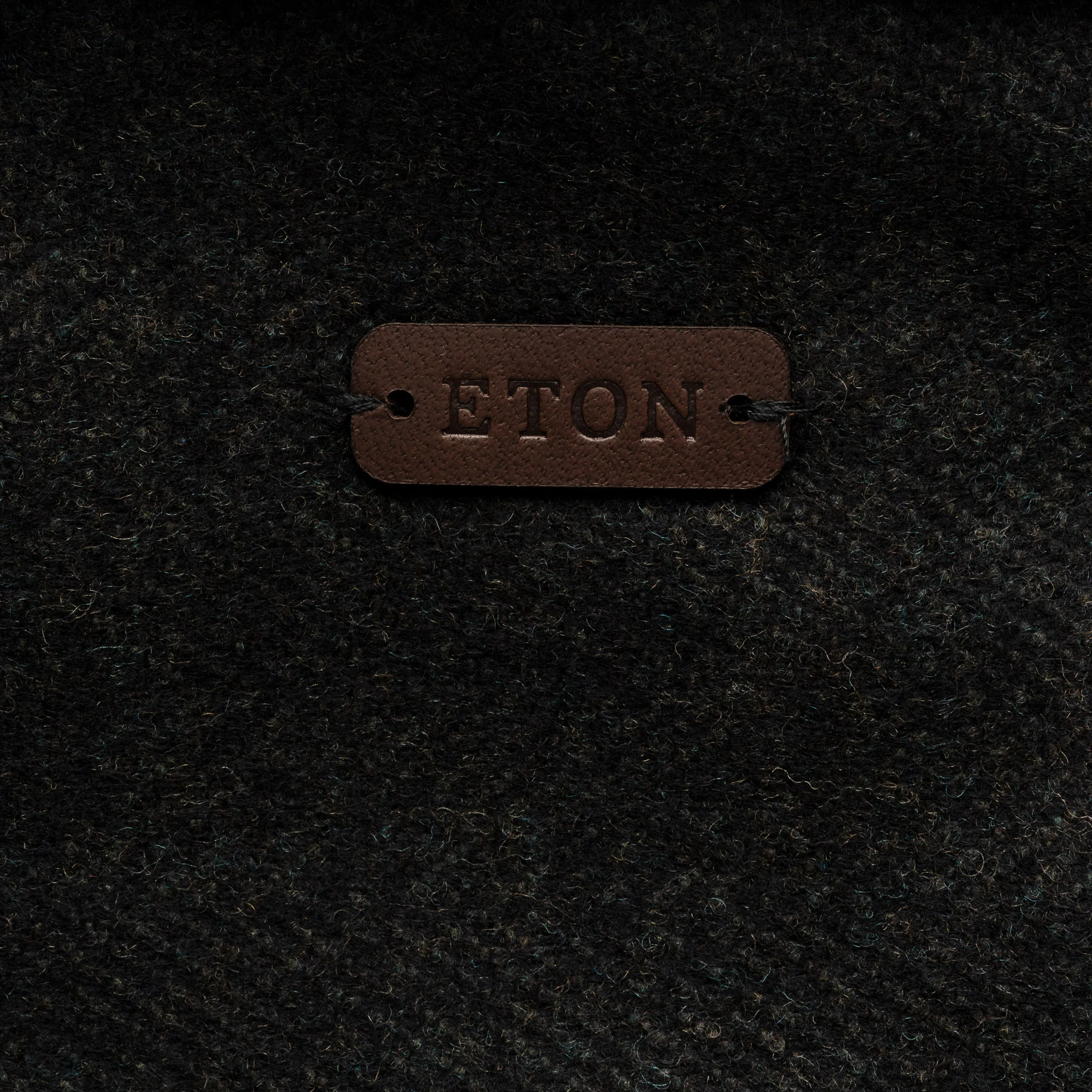 Dark Green Herringbone Wool-Cashmere Chore Jacket - ETON - Image 7