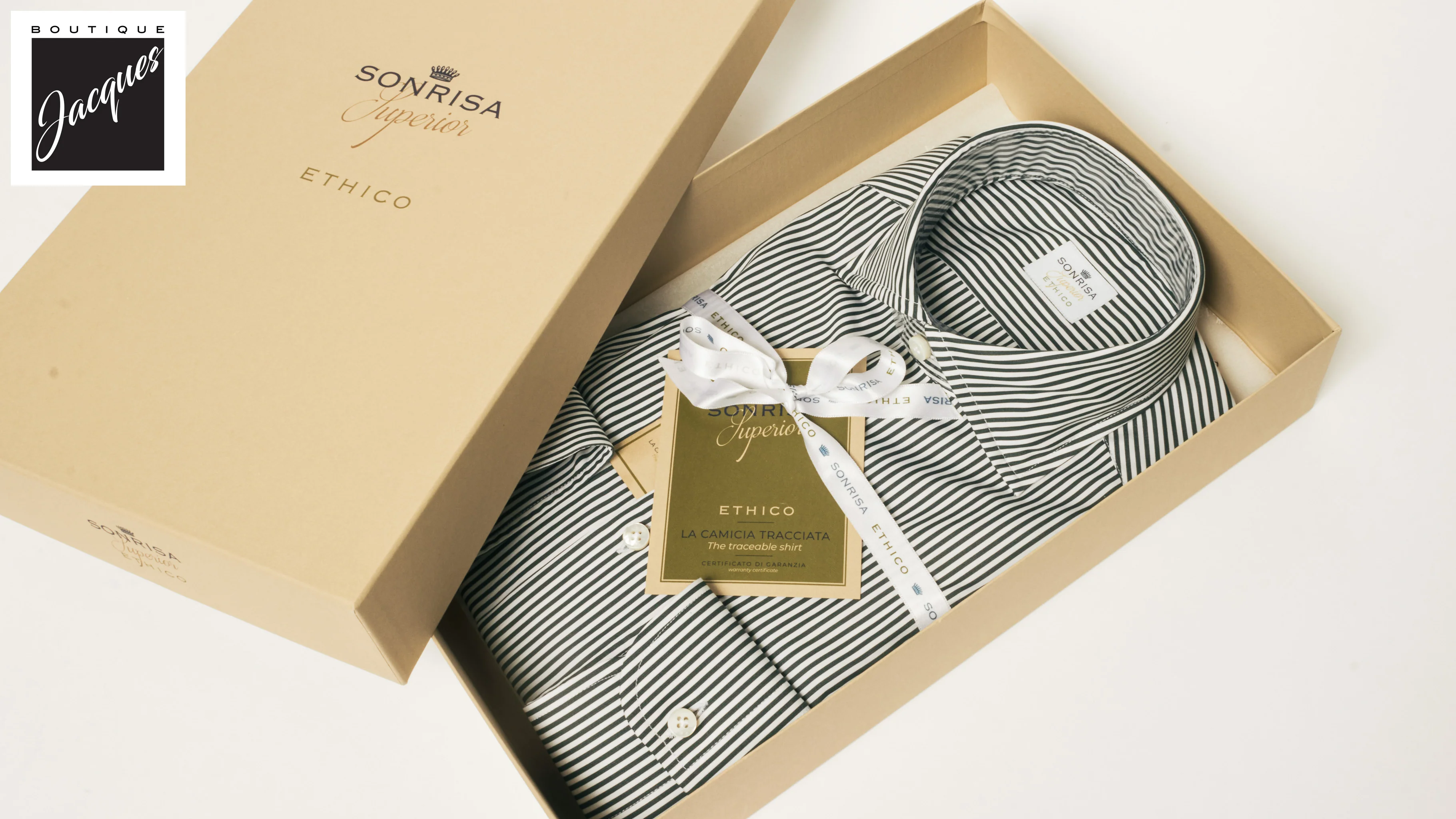 Dark Green Striped Superior Cotton Modern Fit Dress Shirt - SONRISA - Image 5