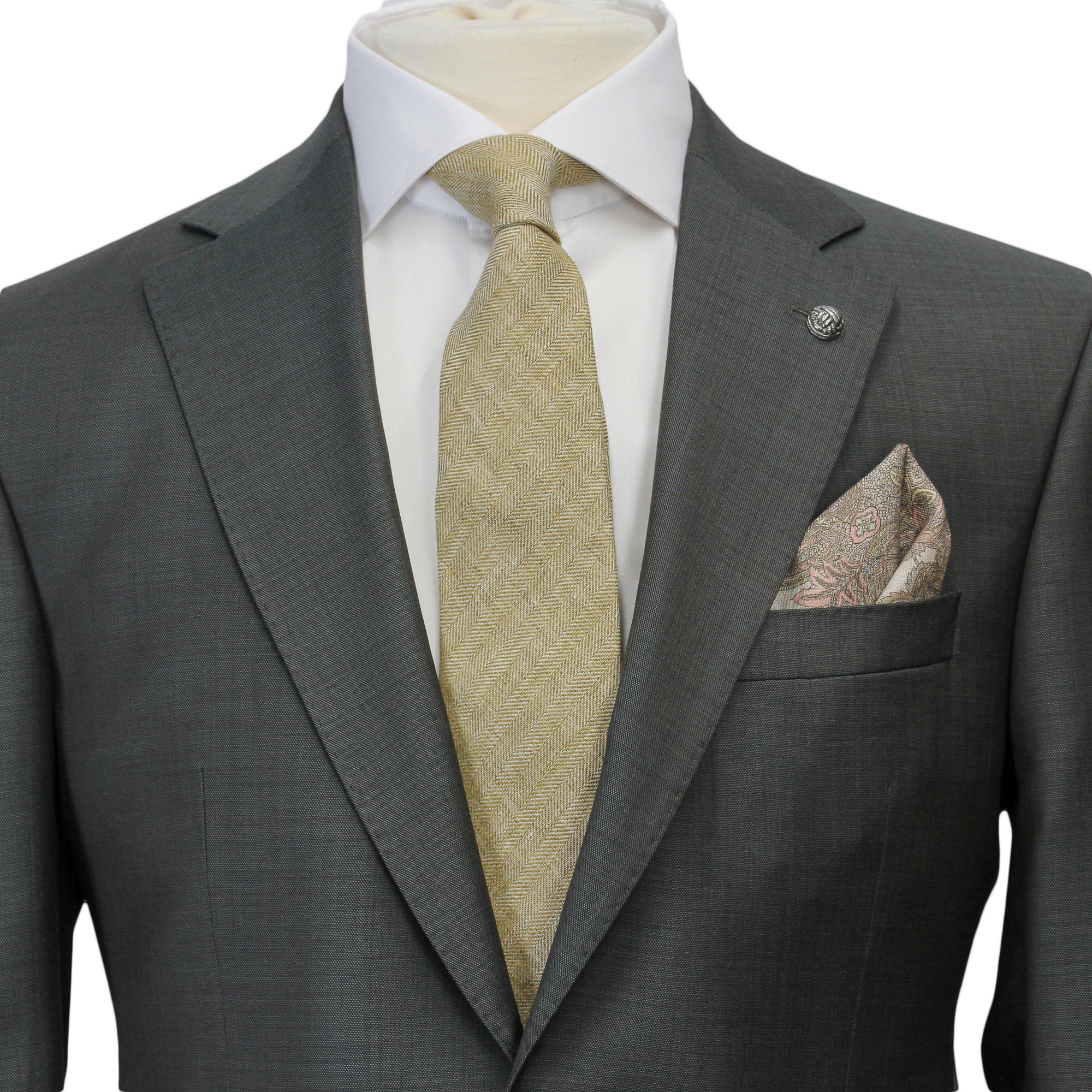Sartorial Forest Green Urban Slim Fit Wool Suit - Jack Victor - Image 4